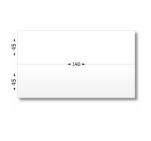 72107375J Compatible Postage Tape Sheets for Quadient IS-280, IS-350, iX-1, iX-3, iX-5 & iX-7 (2 x 45 mm)