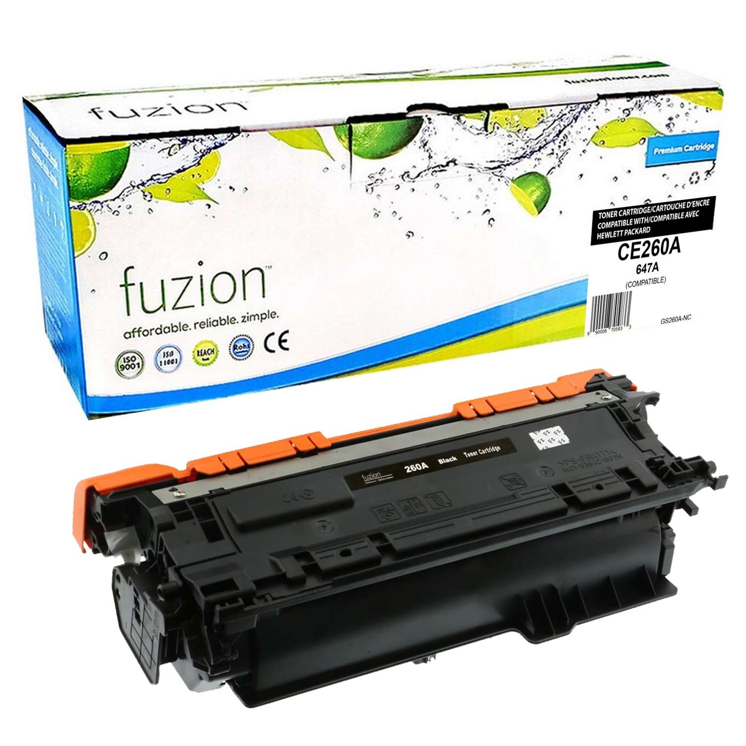 HP CE260A (647A) Compatible Toner Cartridge 
