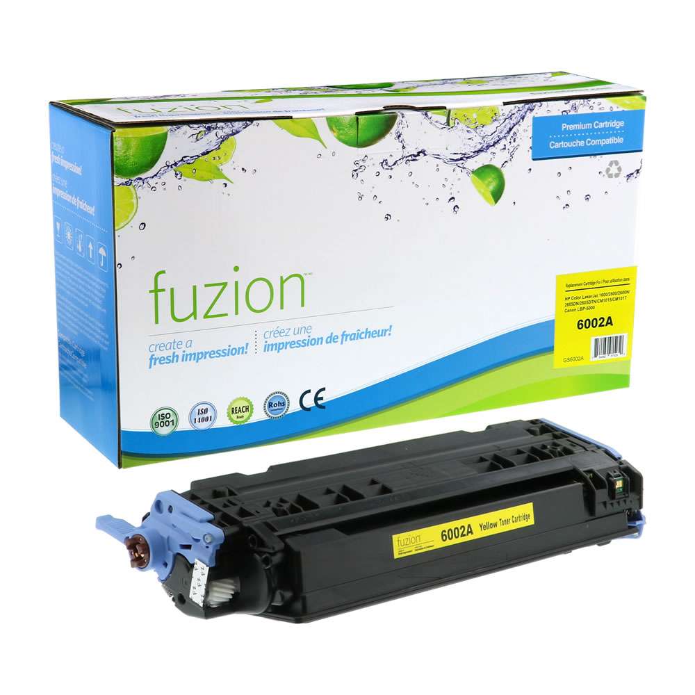 HP Q6002A (124A) Remanufactured Toner Cartridge 