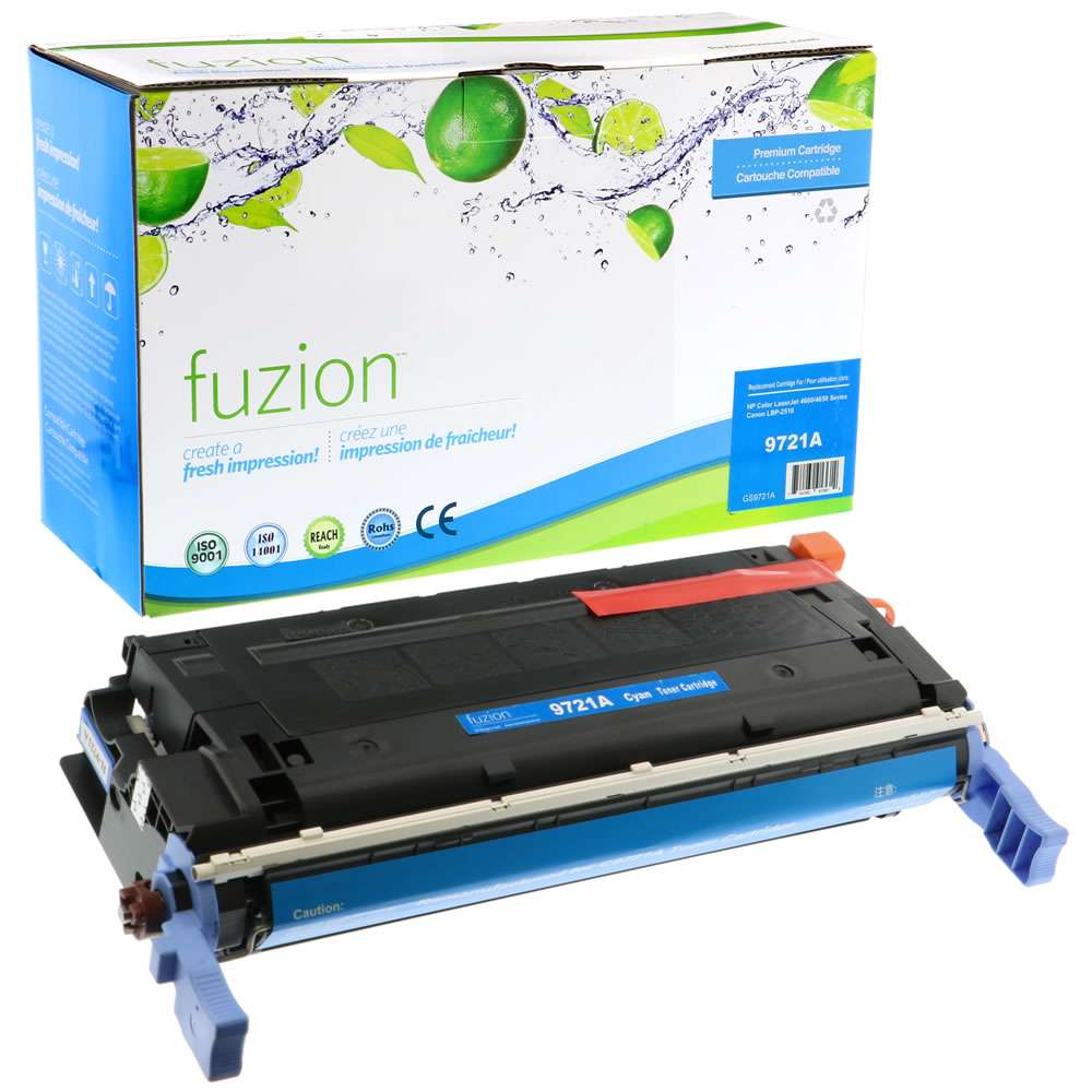 HP C9721A (641A) Remanufactured Toner Cartridge 