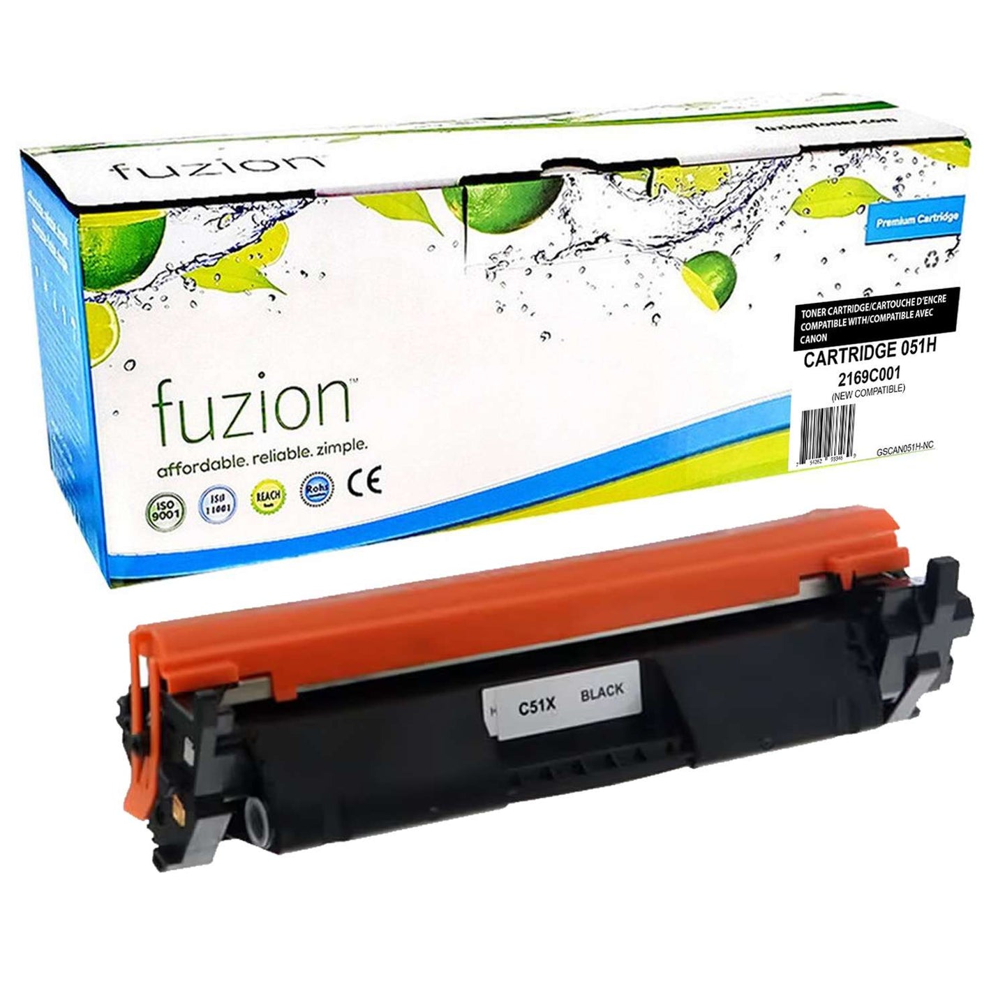 Canon 2169C001 (051H) Compatible Toner Cartridge