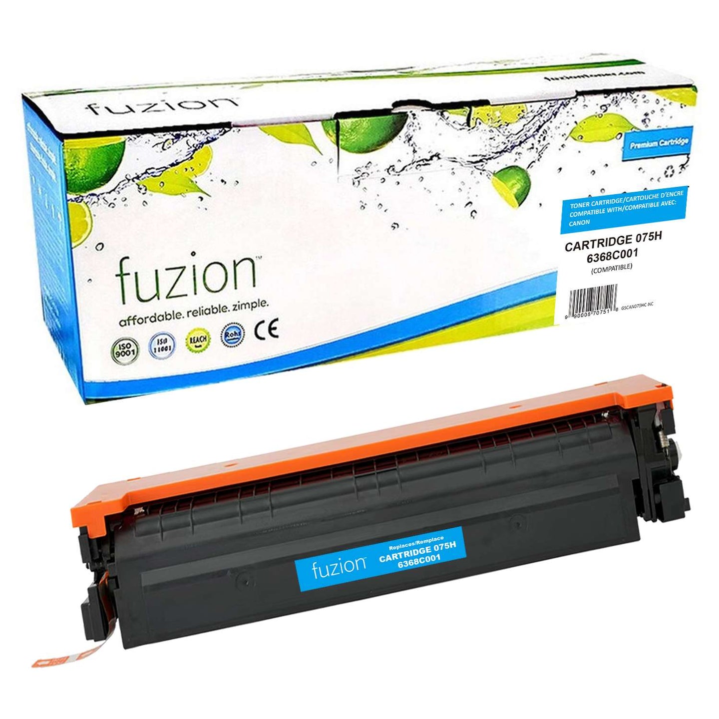 Canon 6368C001 (075H) Compatible Toner Cartridge