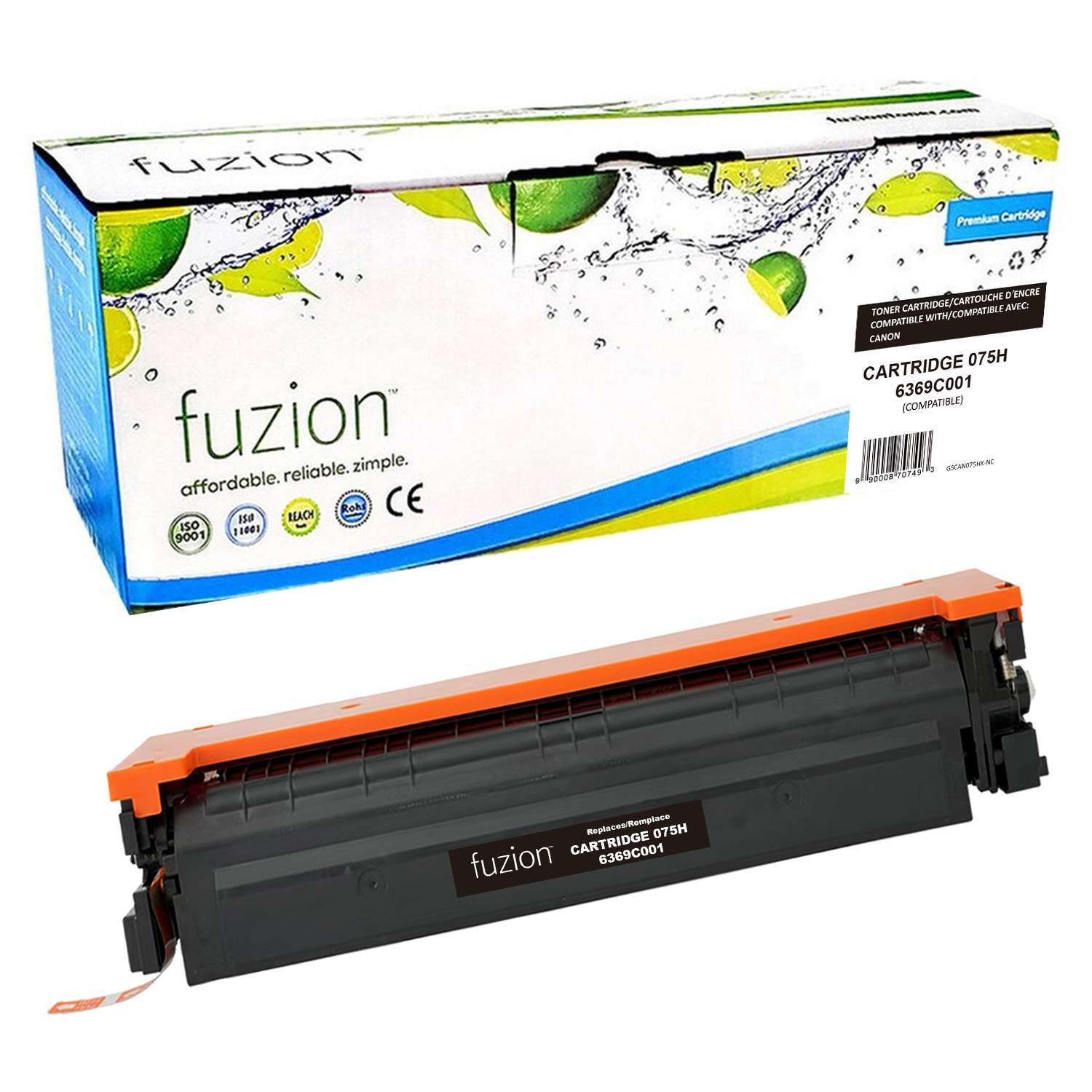 Canon 6369C001 (075H) Compatible Toner Cartridge