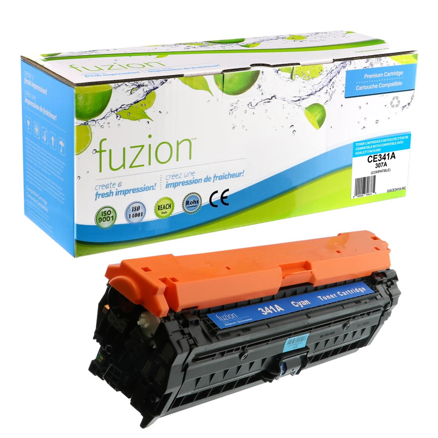 HP CE341A (651A) Compatible Toner Cartridge 