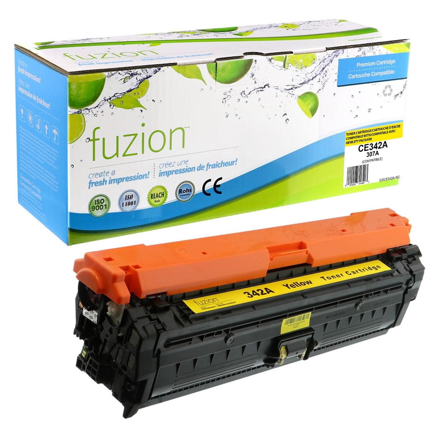 HP CE342A (651A) Compatible Toner Cartridge 