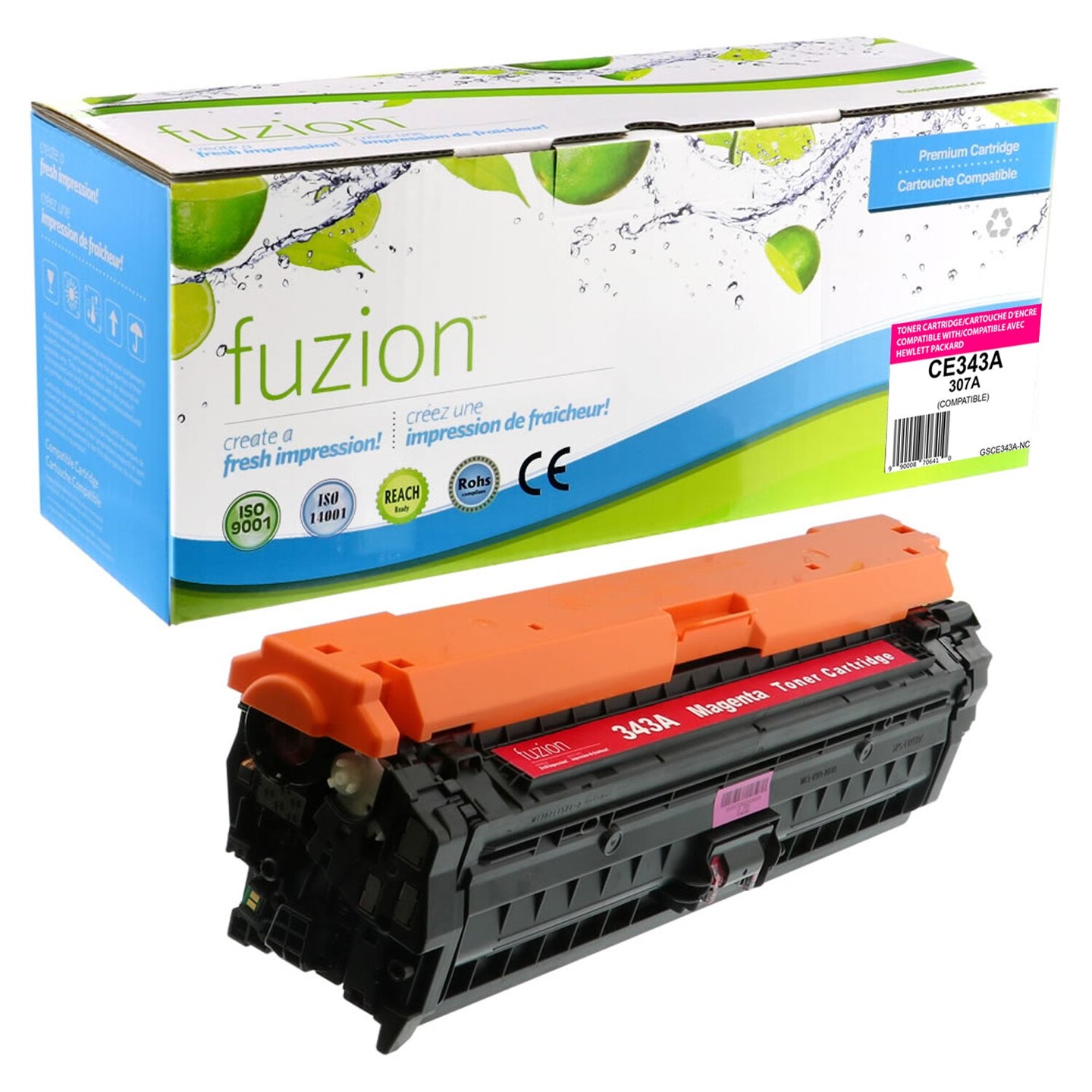 HP CE343A (651A) Compatible Toner Cartridge 