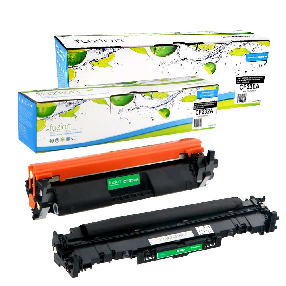 HP CF230A (30A) / CF232A (32A) Compatible Toner Cartridge & Drum Combo