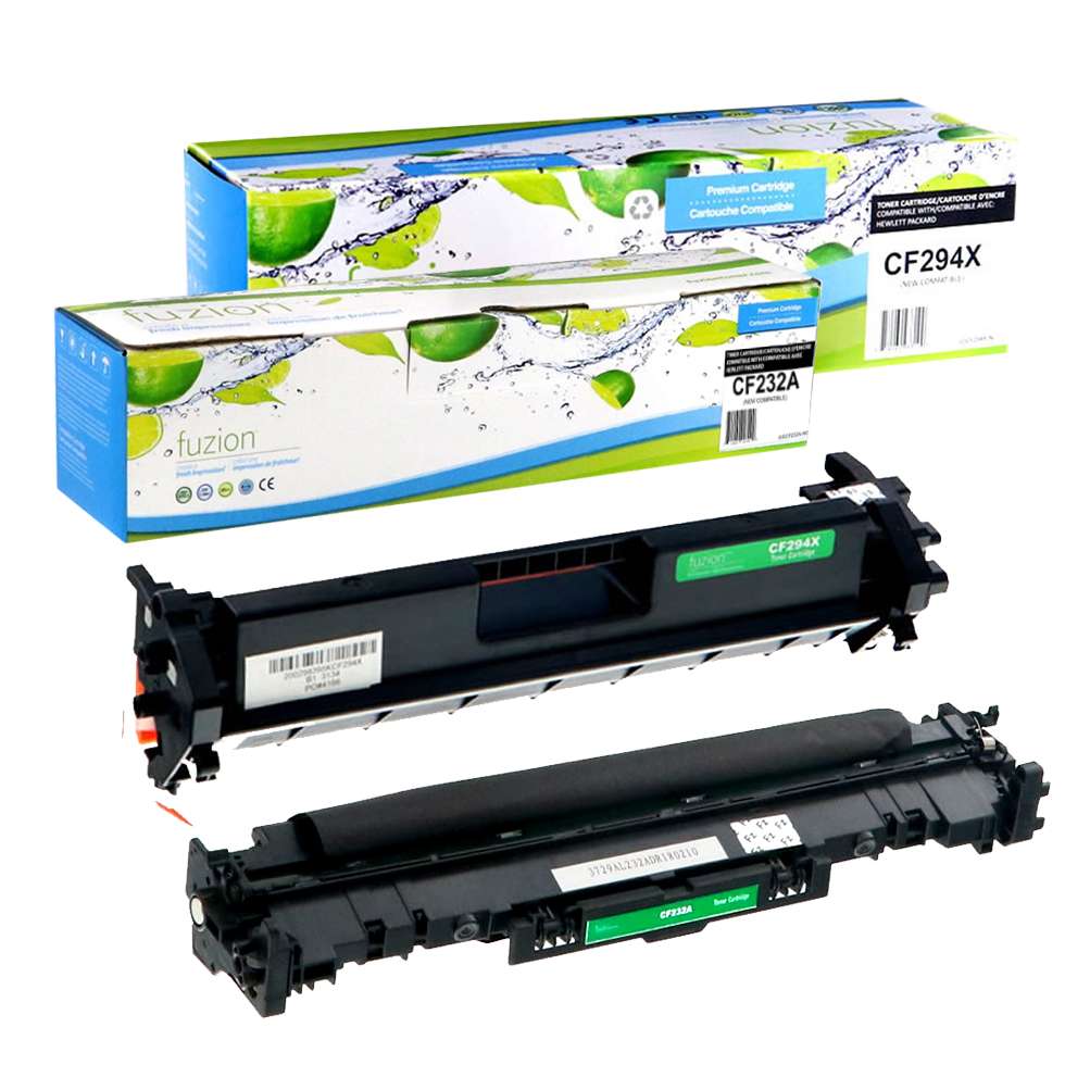 HP CF294X (94X) / CF232A (32A) Compatible Toner Cartridge & Drum Combo