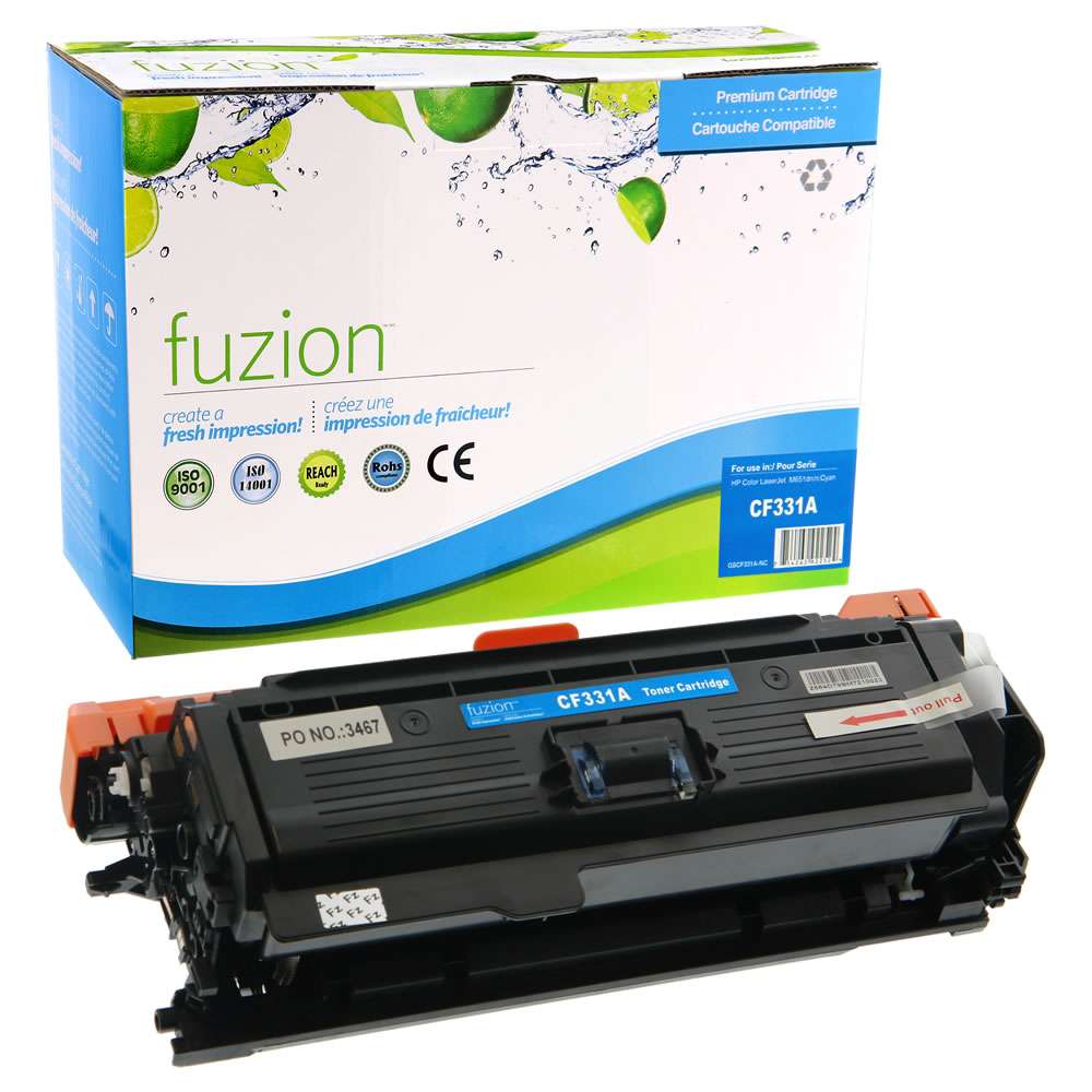 HP CF331A (654A) Remanufactured Toner Cartridge 