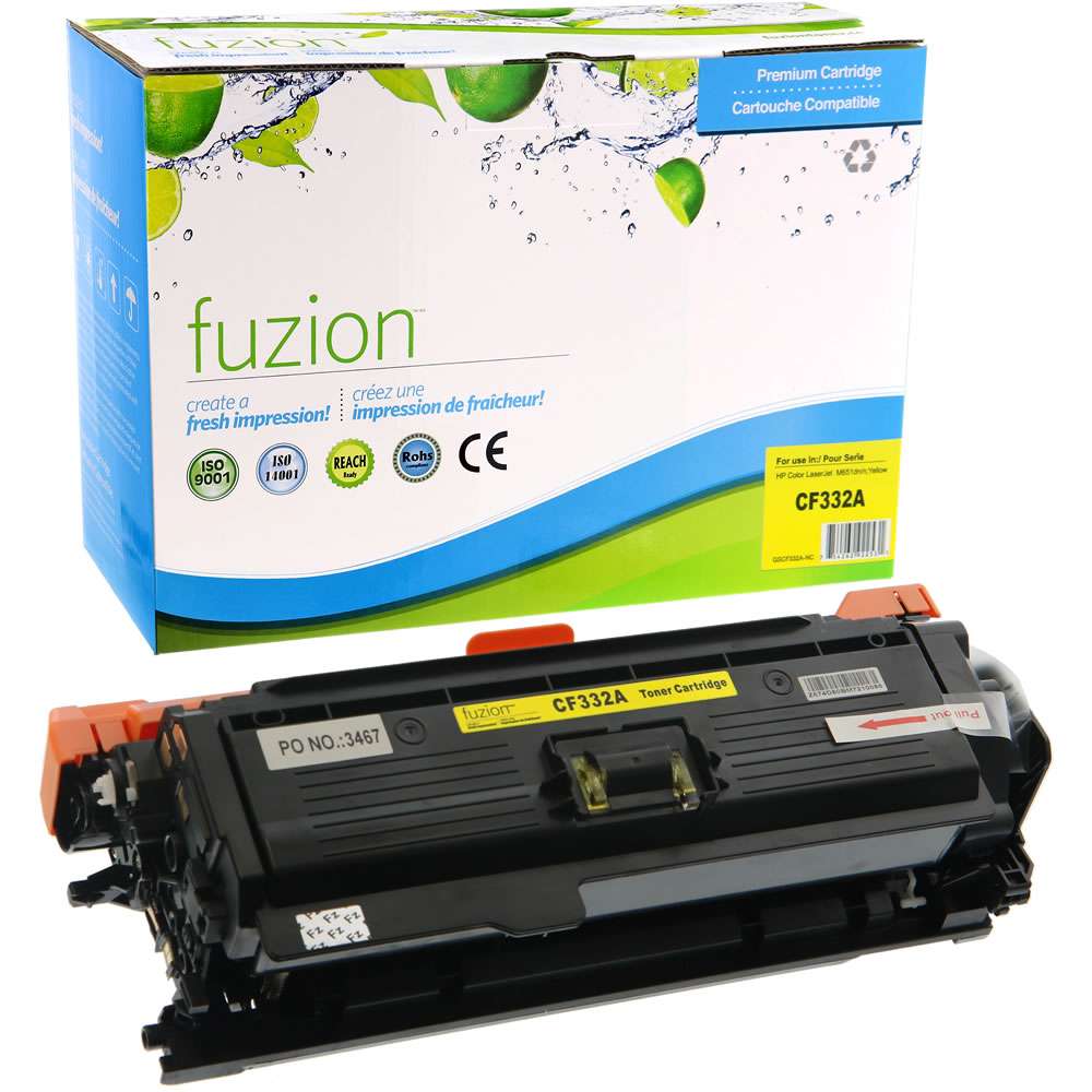 HP CF332A (654A) Compatible Toner Cartridge 