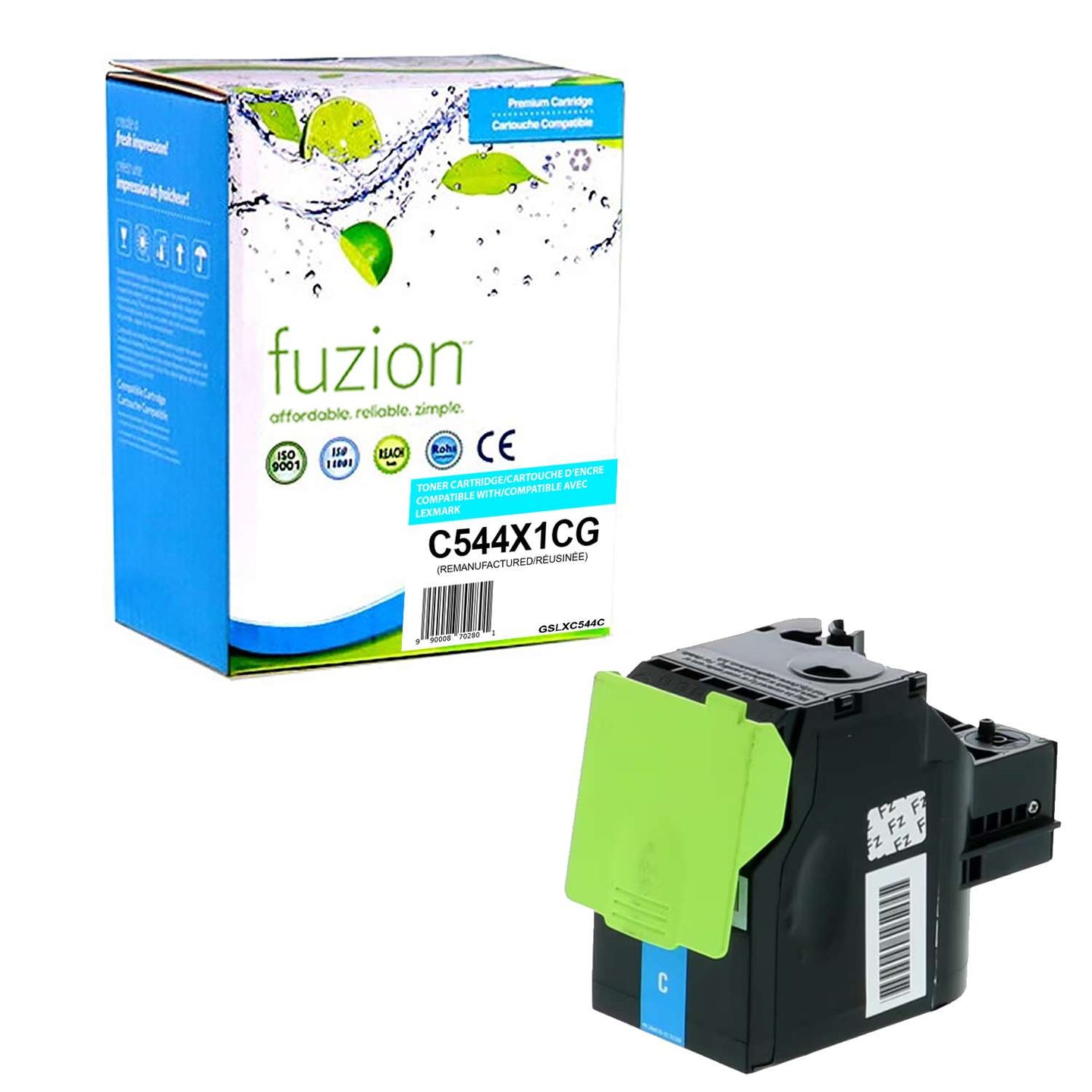 Lexmark C544X1CG Remanufactured Toner Cartridge