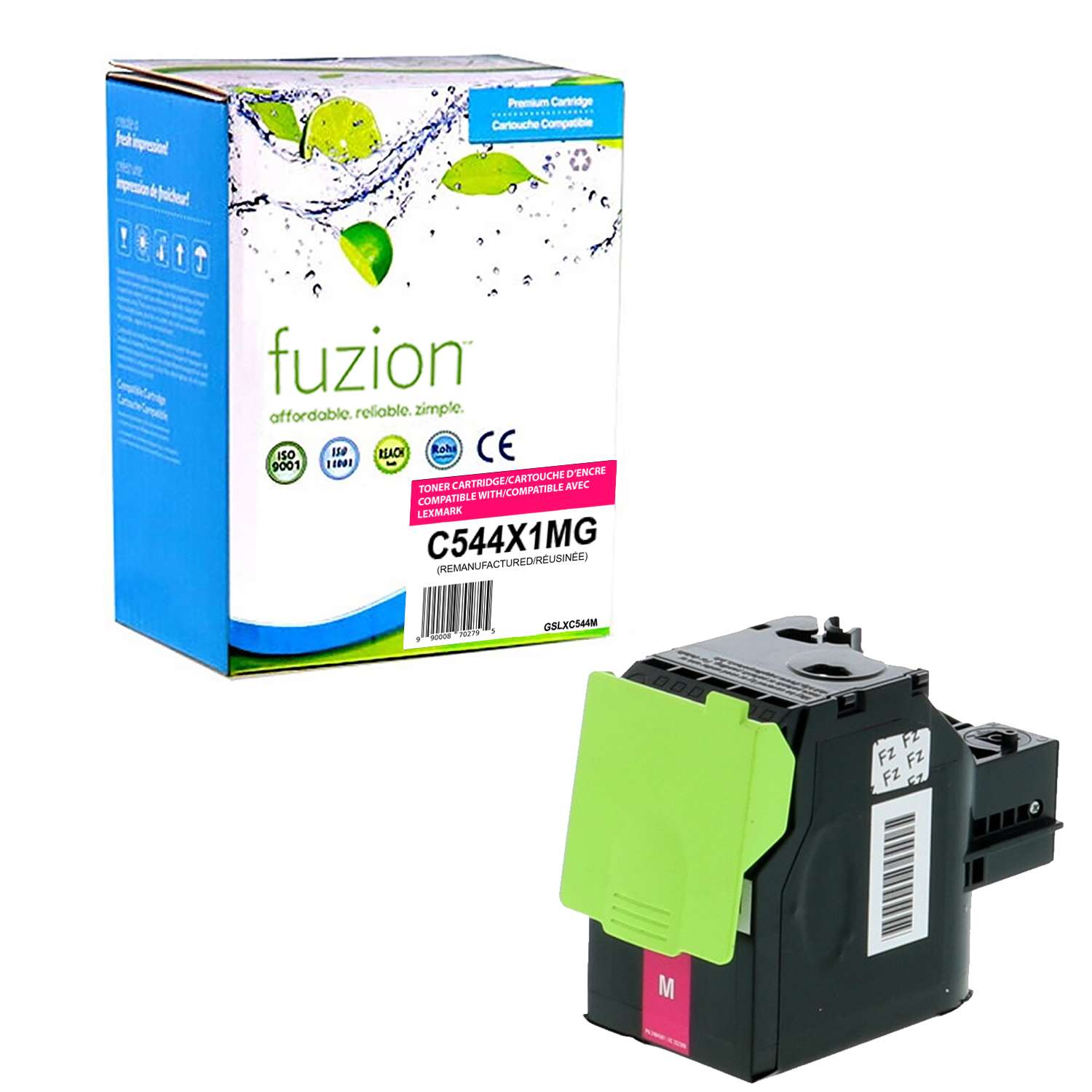 Lexmark C544X1MG Remanufactured Toner Cartridge