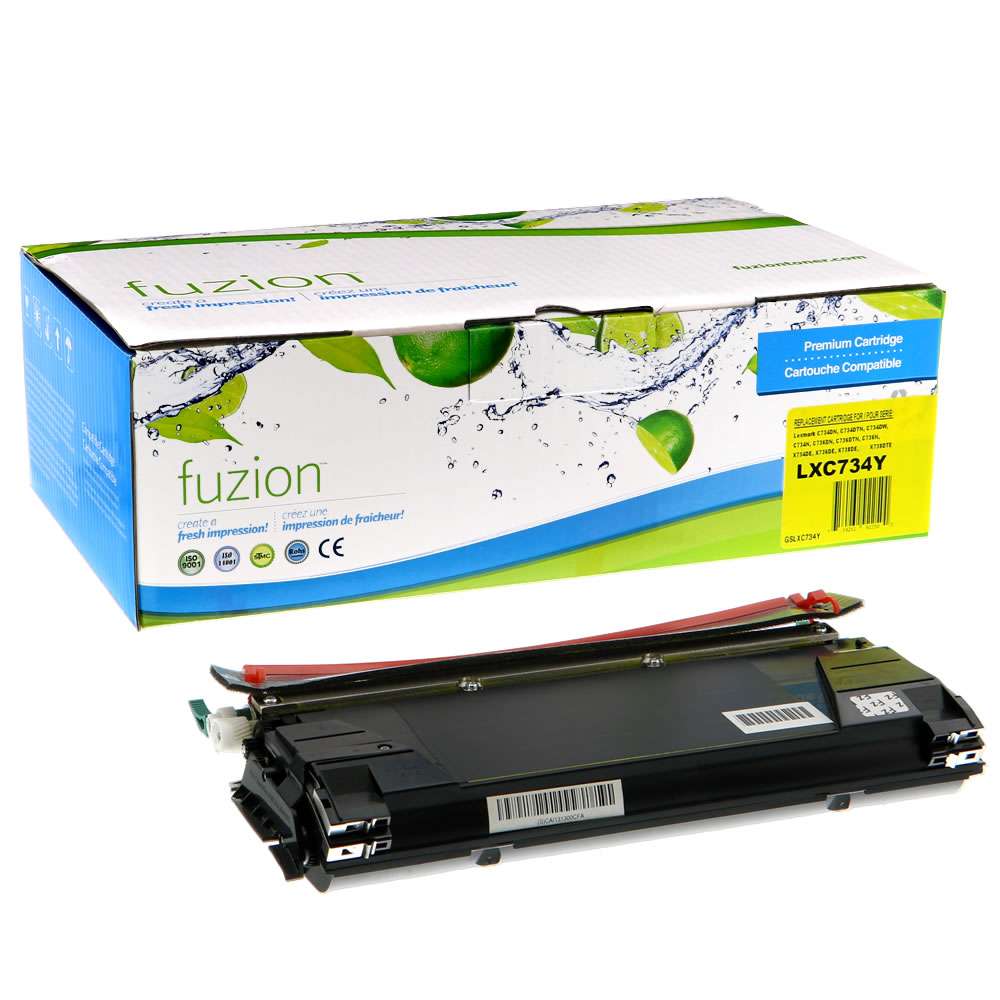 Lexmark C734A1YG Remanufactured Toner Cartridge 