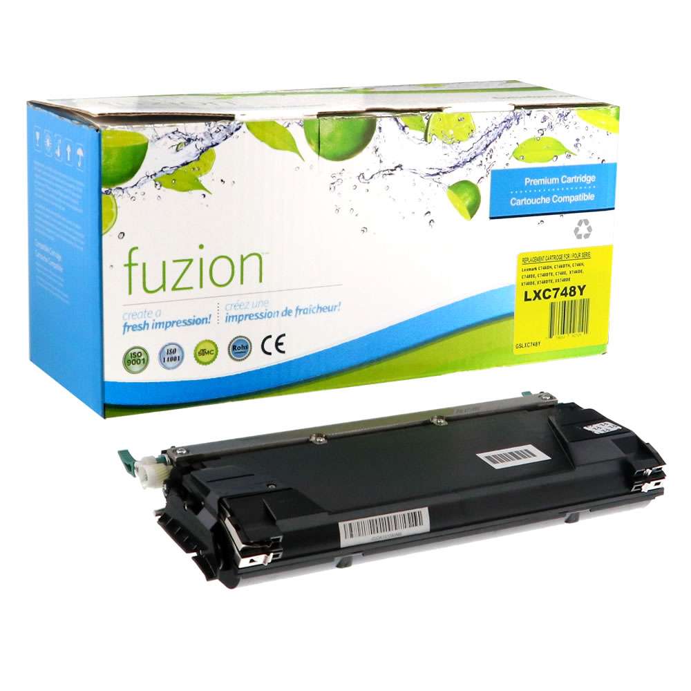 Lexmark C748H1YG Remanufactured Toner Cartridge
