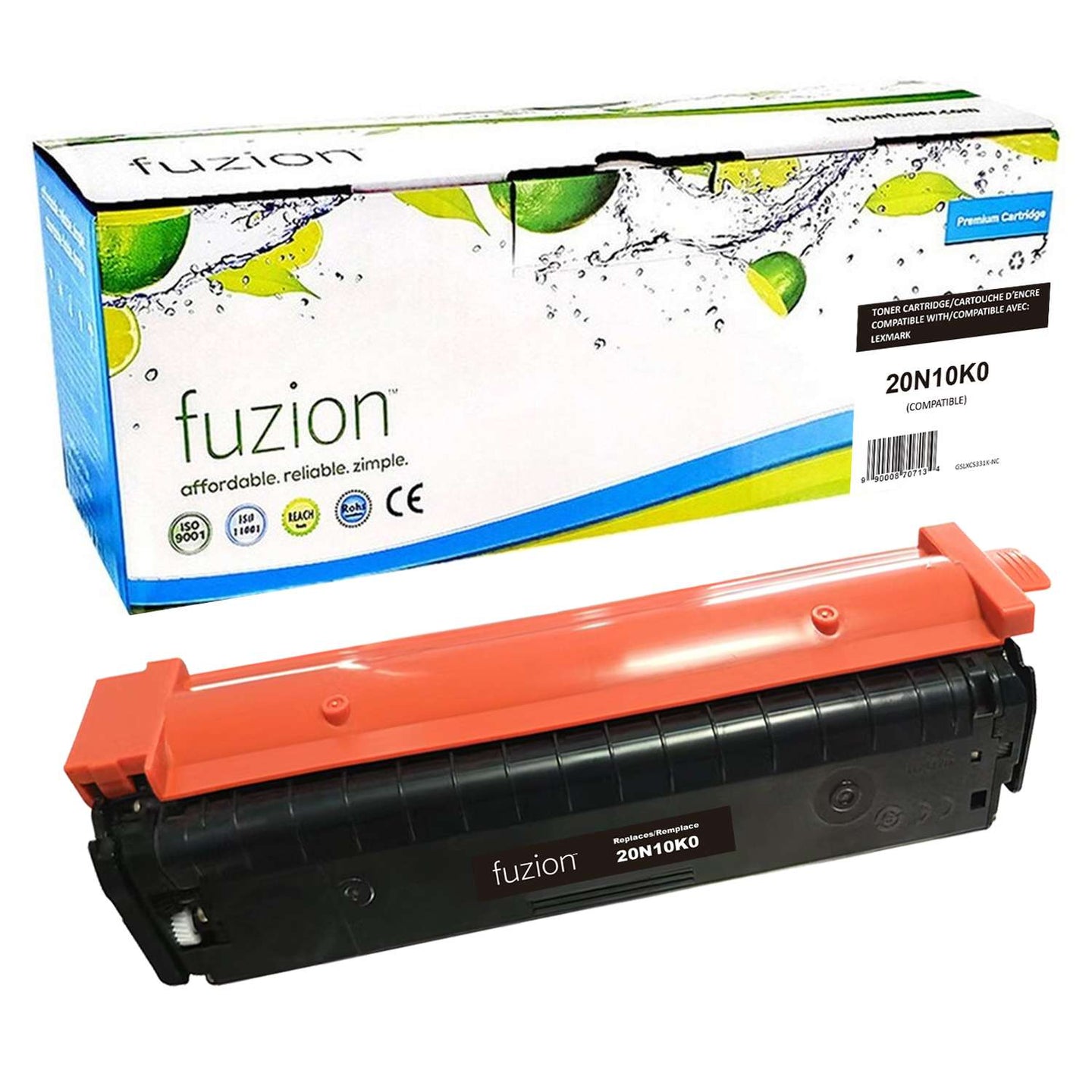 Lexmark 20N10K0 Compatible Toner Cartridge 