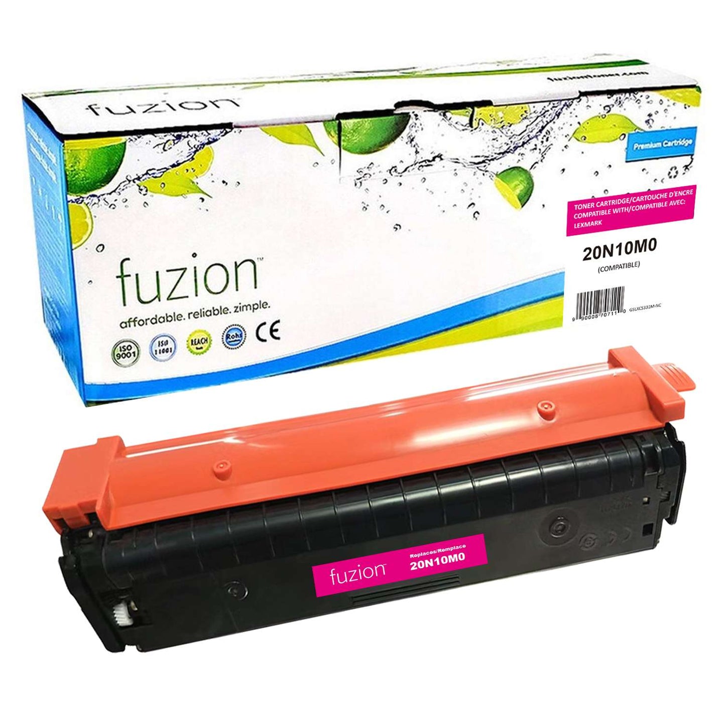 Lexmark 20N10M0 Compatible Toner Cartridge 