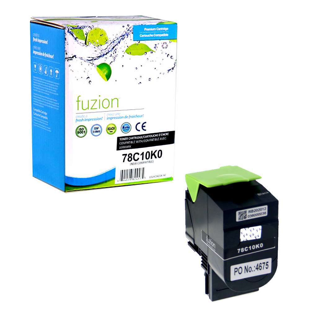 Lexmark 78C10K0 Compatible Toner Cartridge 