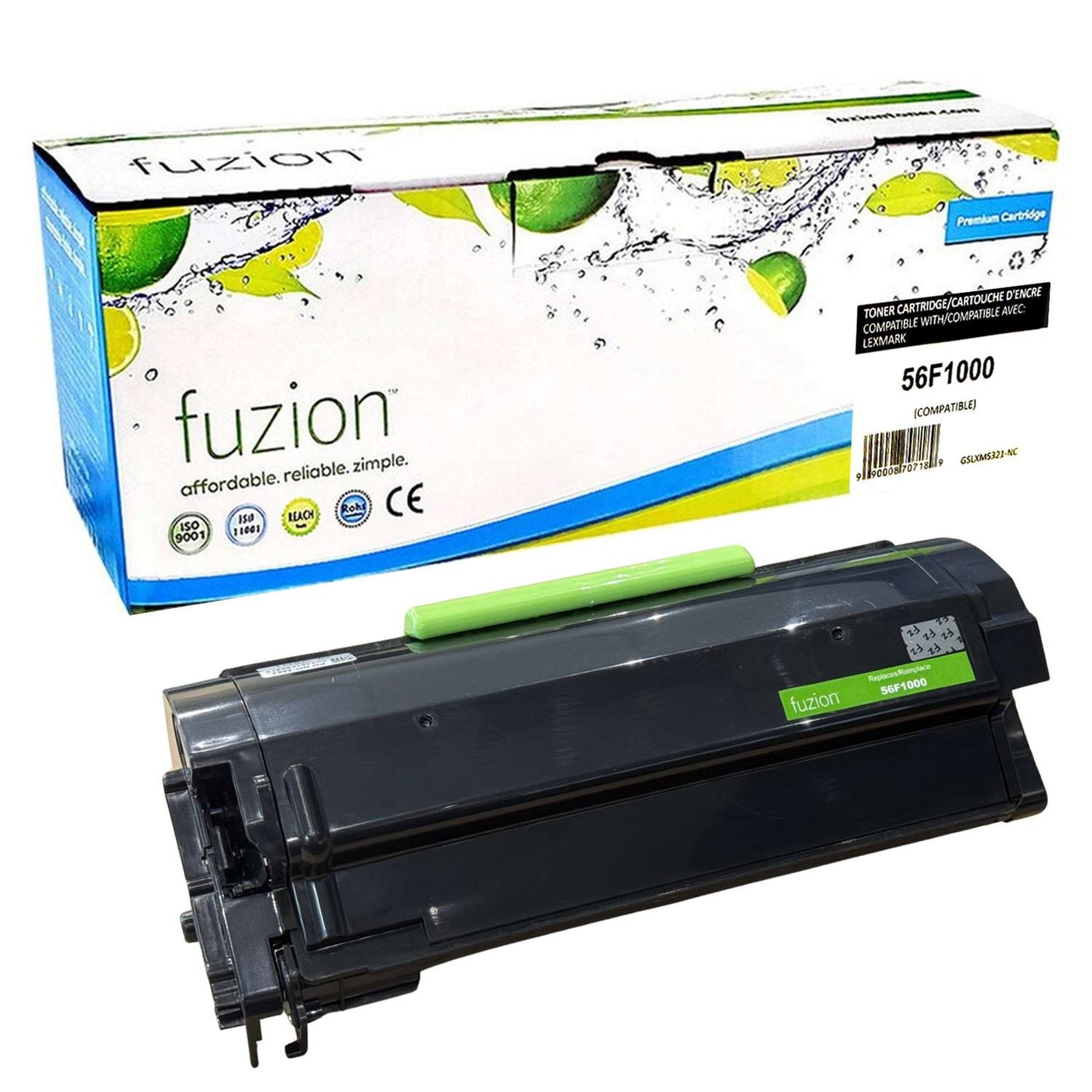 Lexmark 56F1000 Compatible Standard Yield Toner Cartridge 
