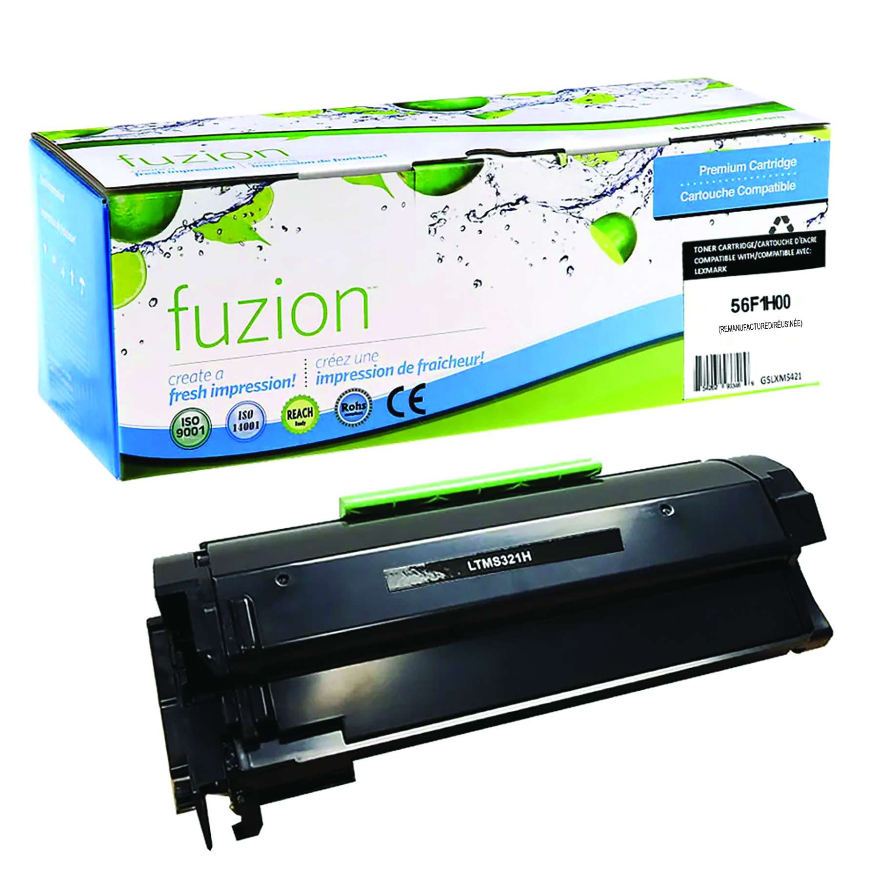 Lexmark 56F1H00 Remanufactured Toner Cartridge