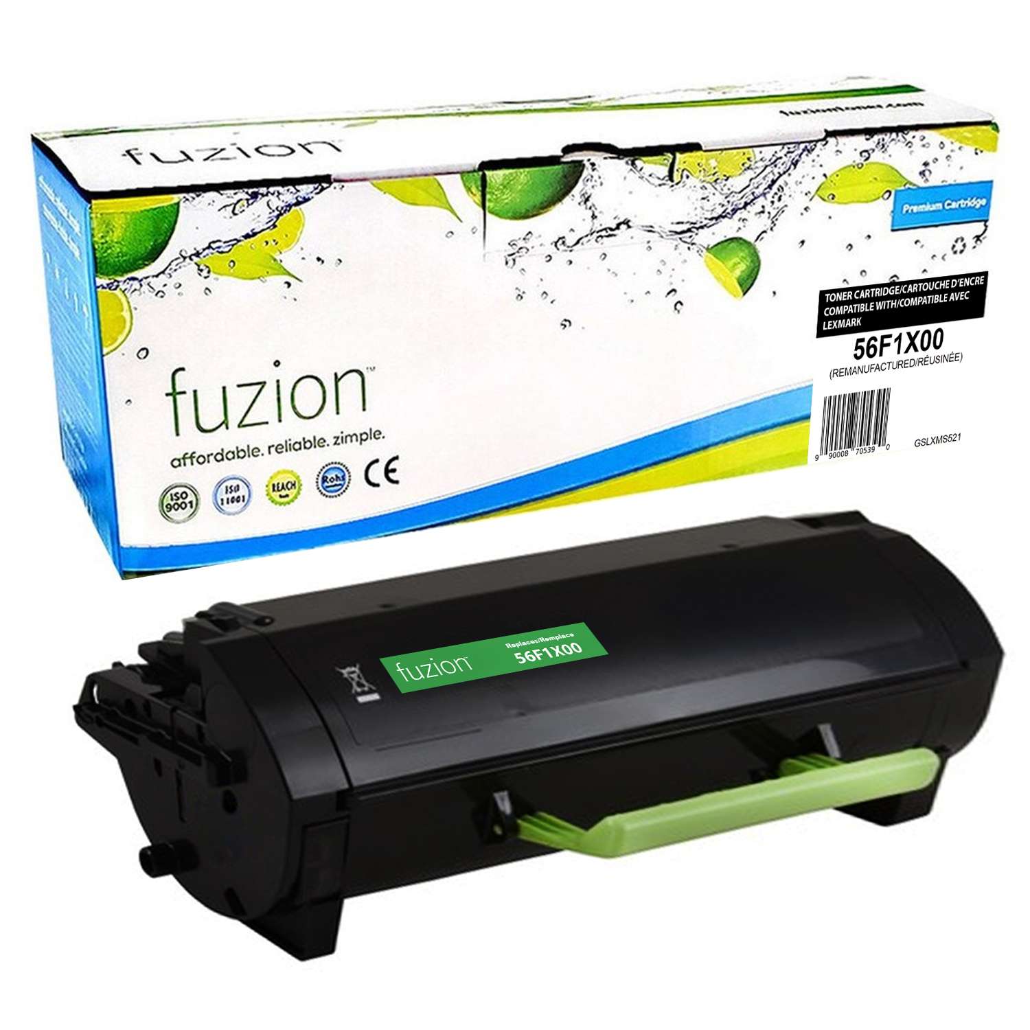 Lexmark 56F1X00 RemanufacturedToner Cartridge 