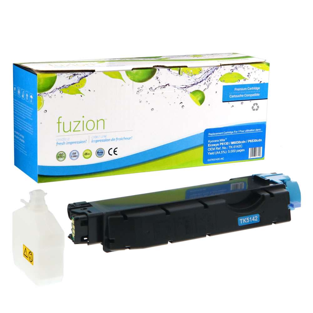 Kyocera TK-5142C Compatible Toner Cartridge 