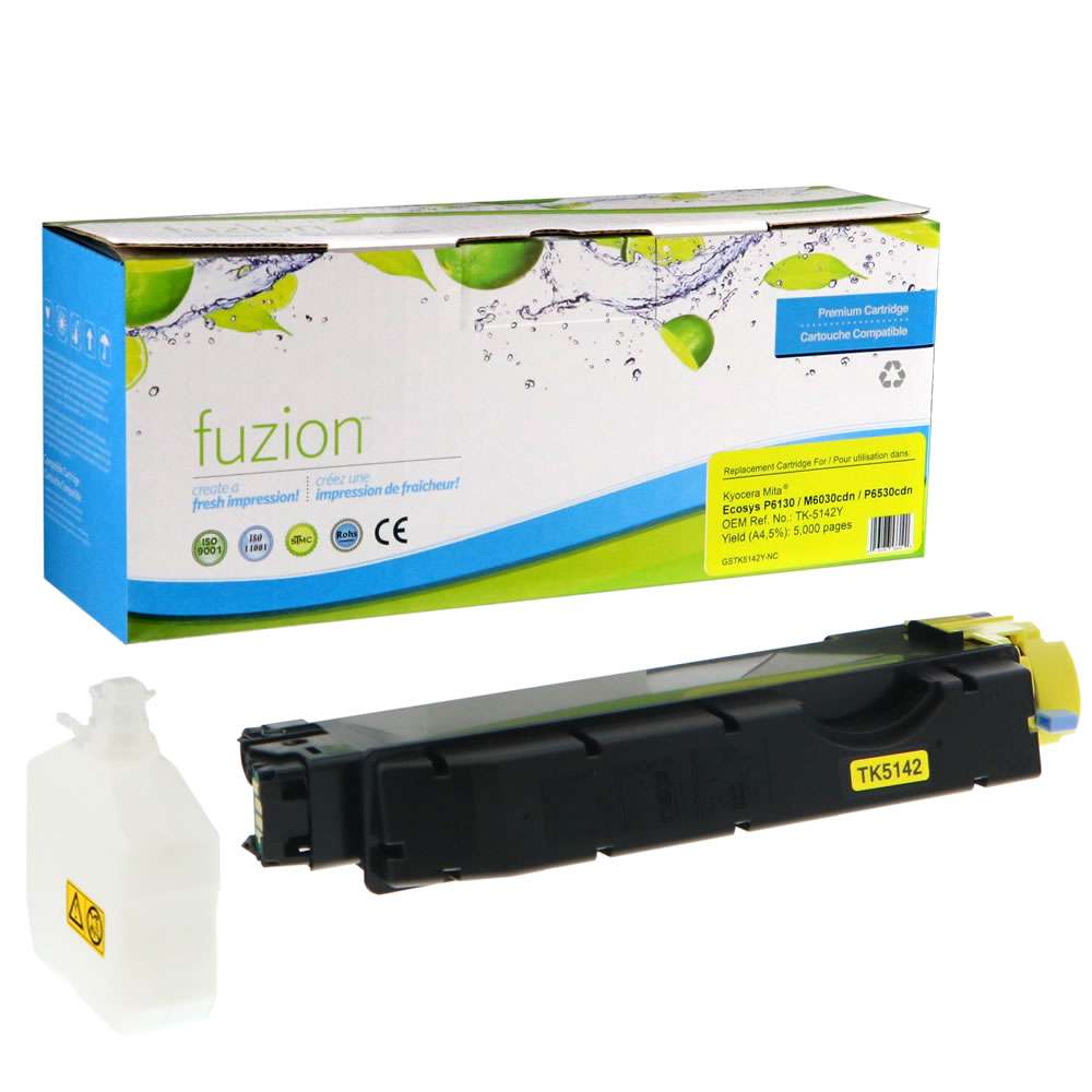 Kyocera TK-5142Y Compatible Toner Cartridge 