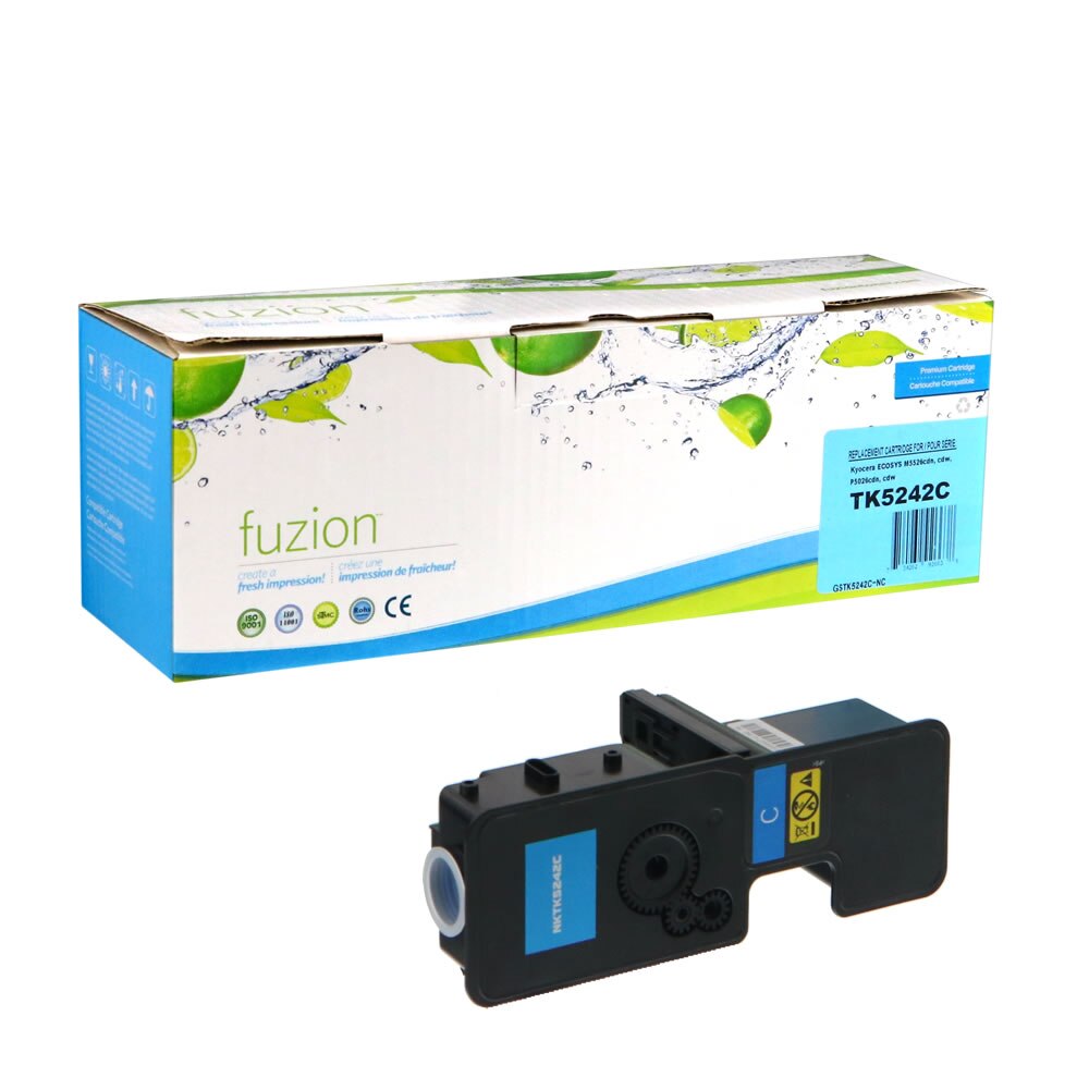Kyocera TK-5242C Compatible Toner Cartridge 