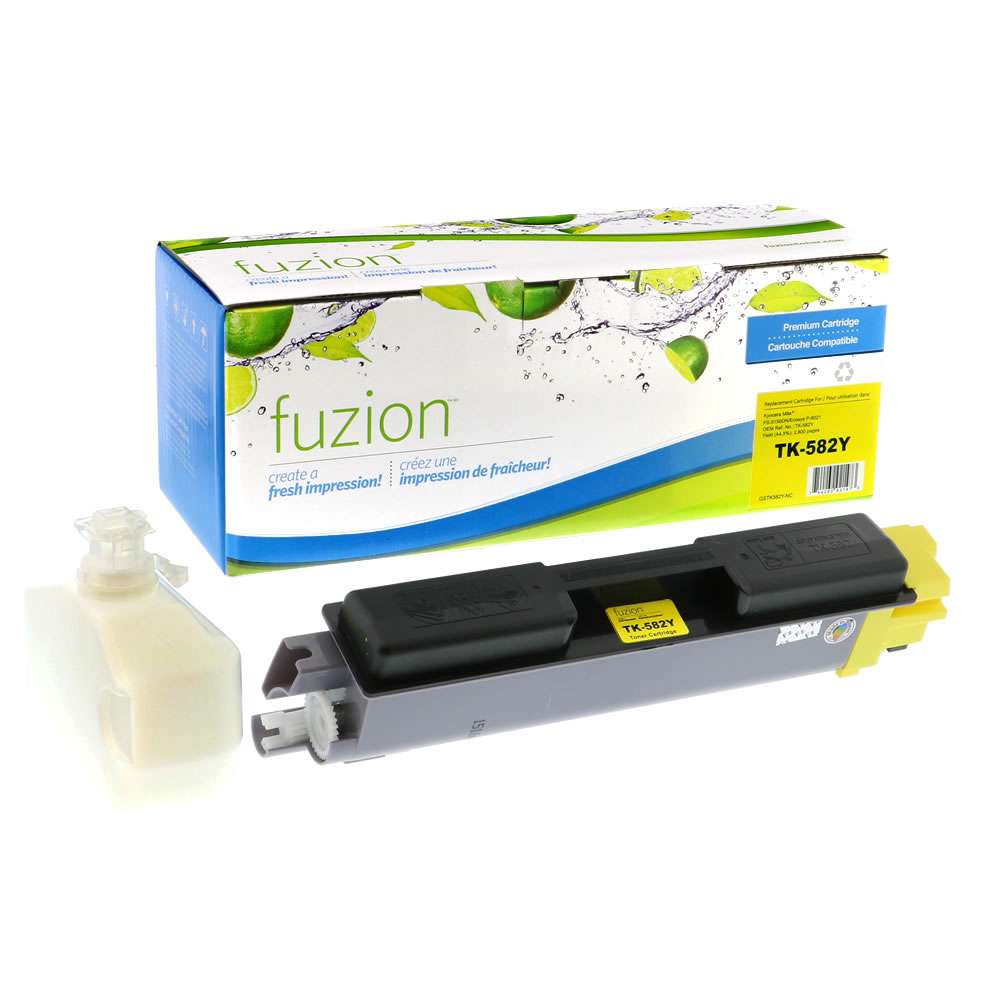 Kyocera TK-582Y Compatible Toner Cartridge 