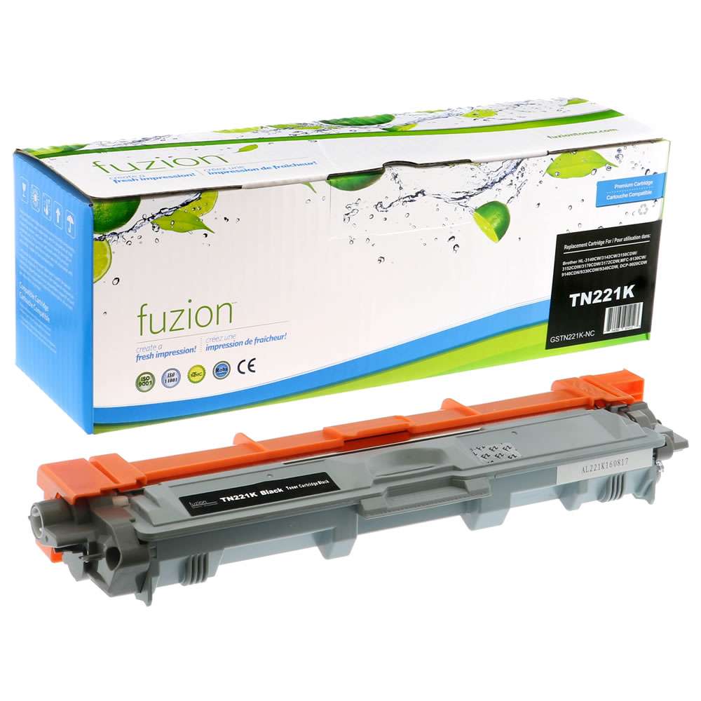 Brother TN221BK Compatible Toner Cartridge 