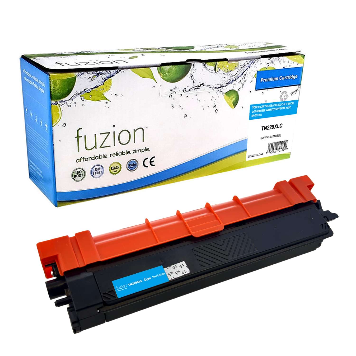Brother TN229XLC Compatible Toner Cartridge