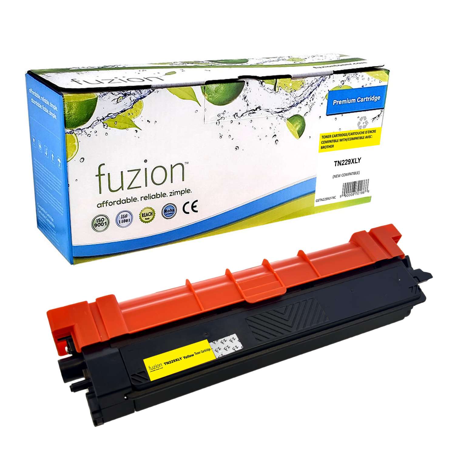 Brother TN229XLY Compatible Toner Cartridge