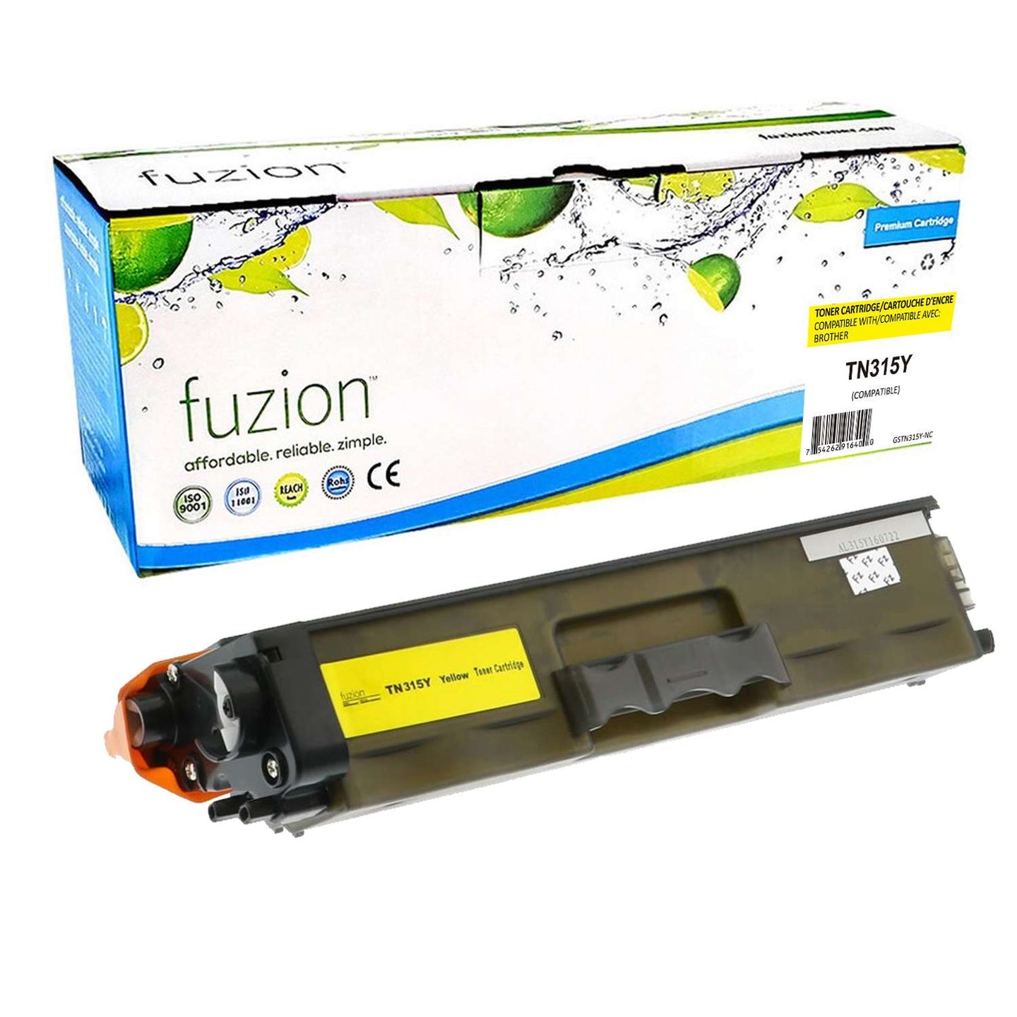 Brother TN315Y Compatible Toner Cartridge 