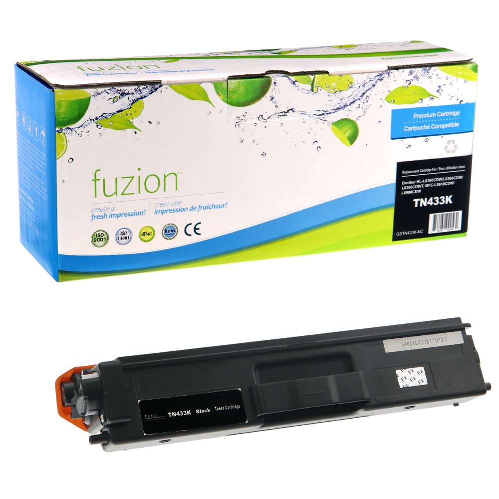 Brother TN433BK Compatible Toner Cartridge 