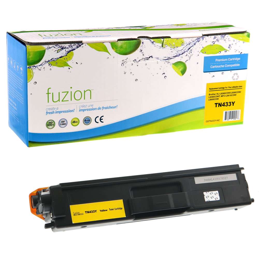 Brother TN433Y Compatible Toner Cartridge 