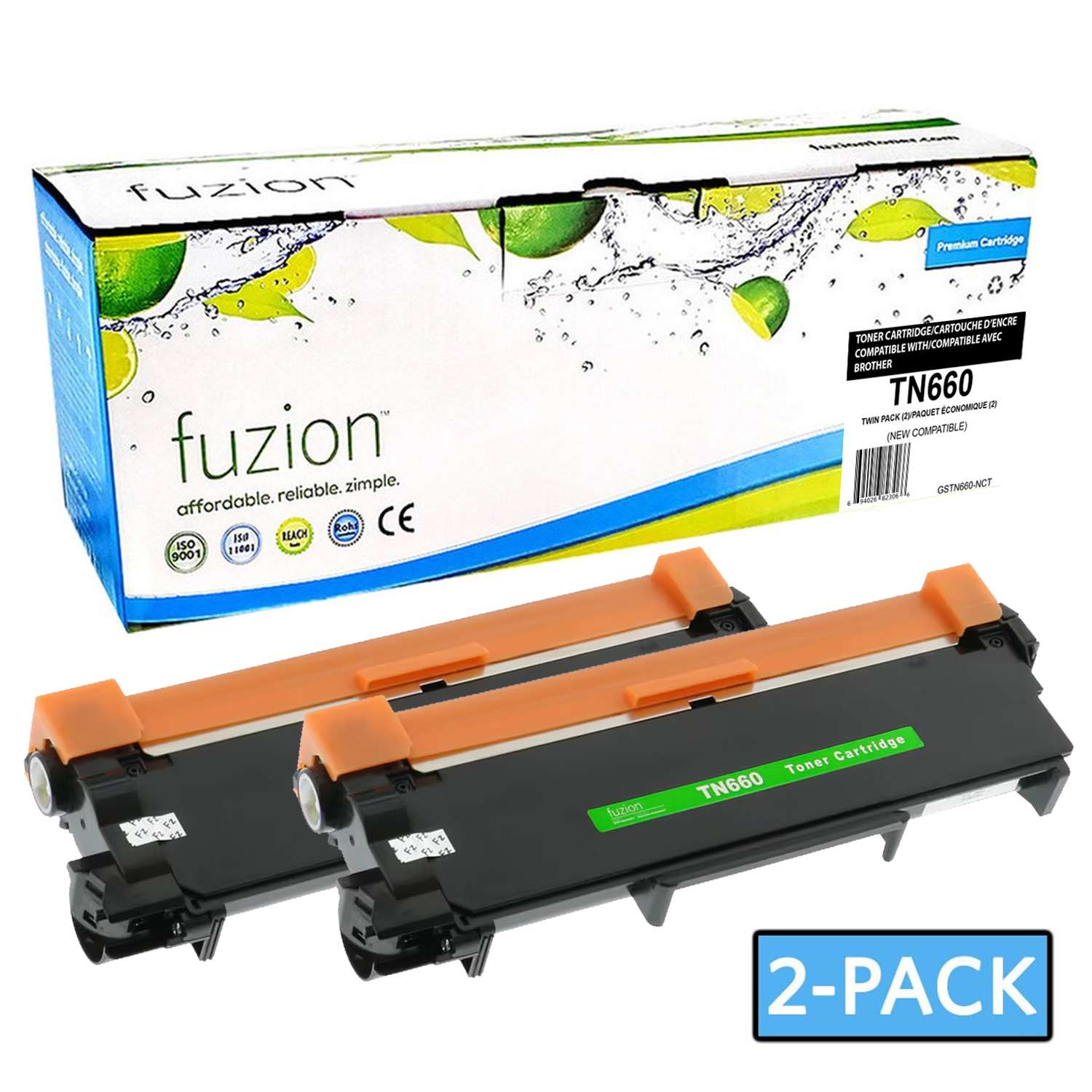 Brother TN660 Compatible Toner Cartridge