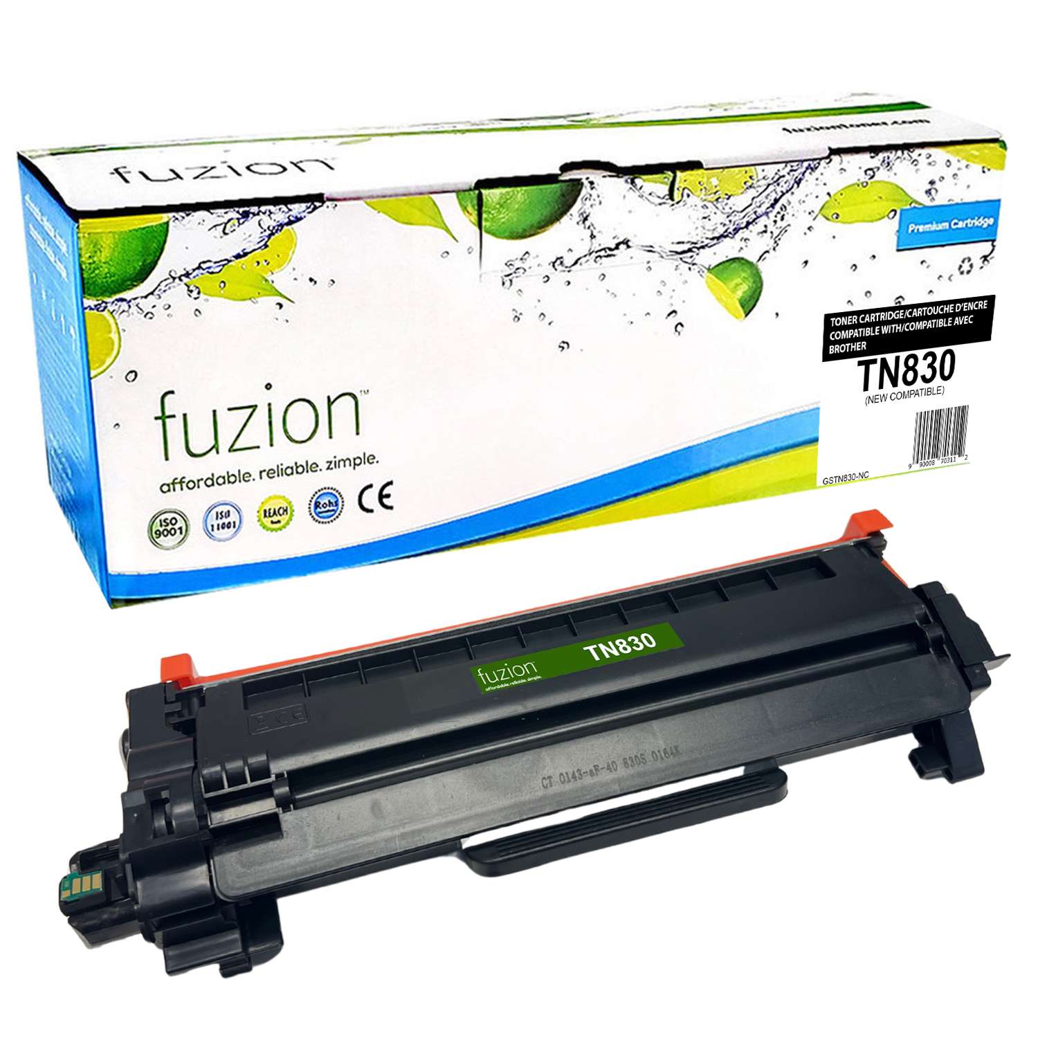 Brother TN830 Compatible Toner Cartridge 