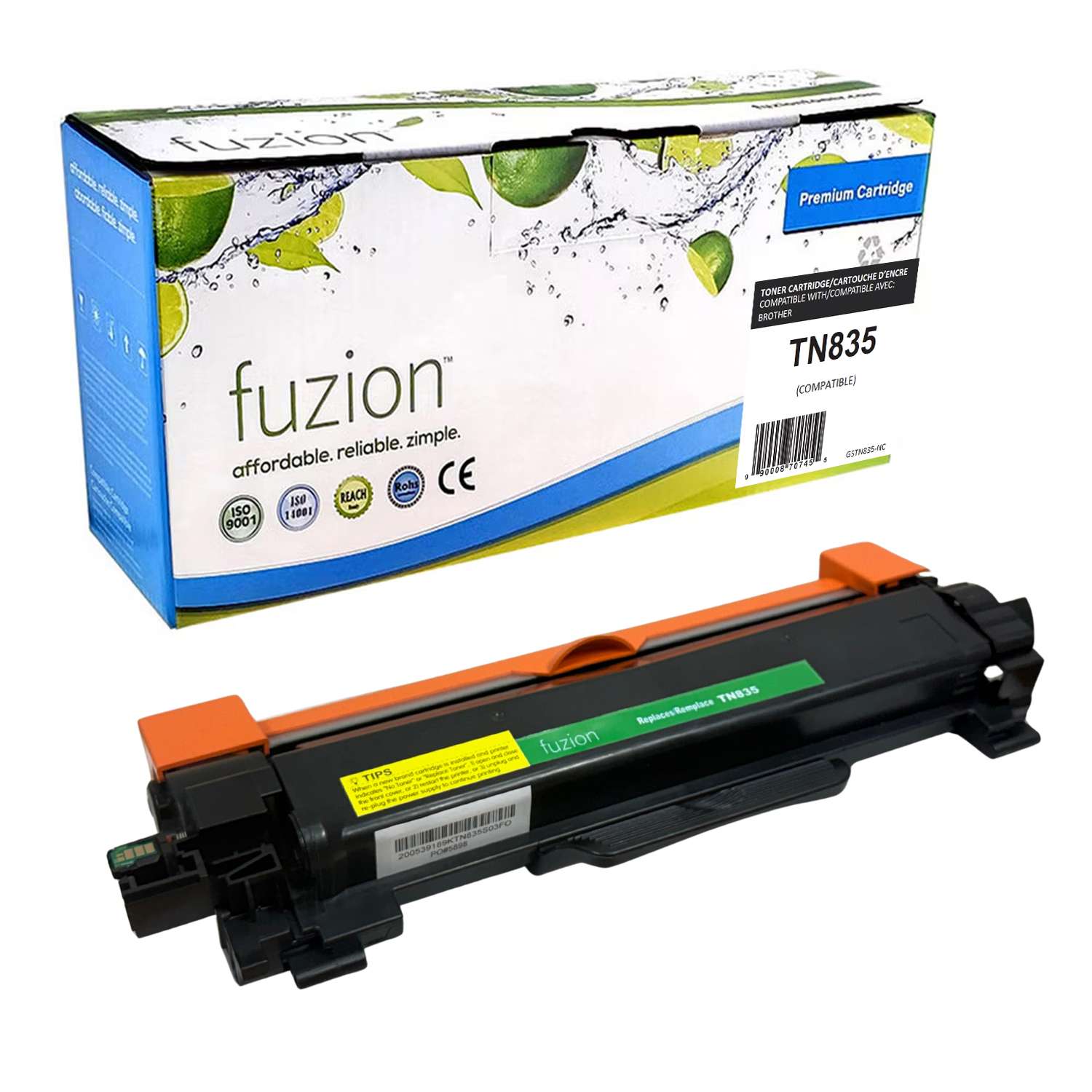 Brother TN835 Compatible Toner Cartridge Super