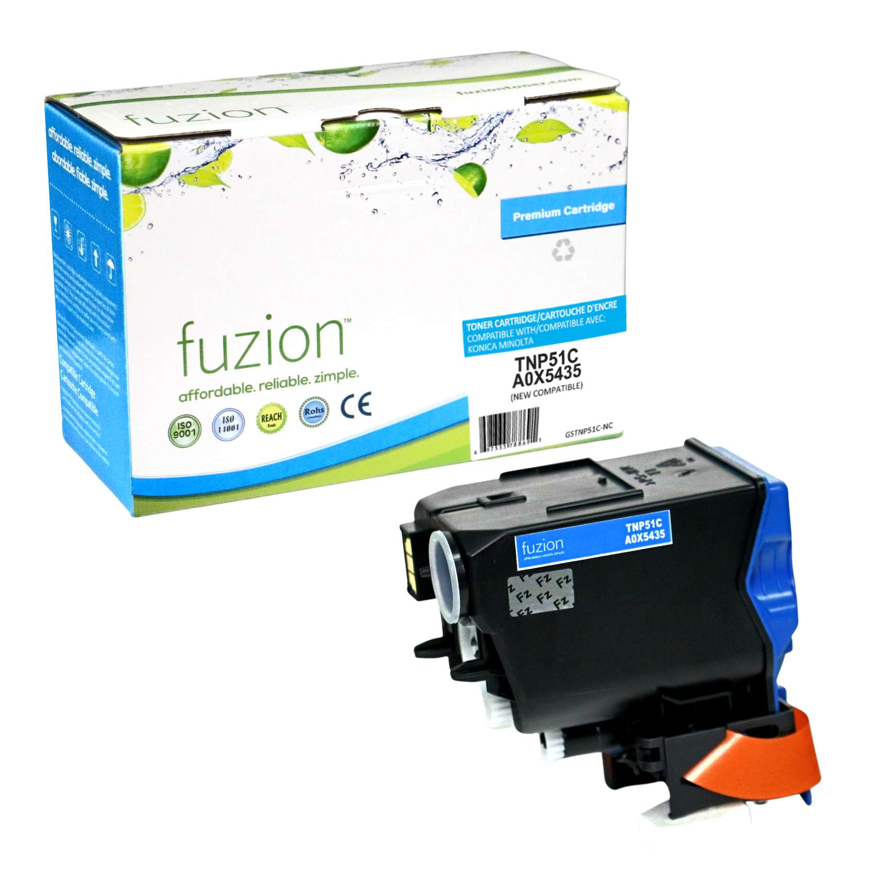Konica Minolta TNP51C Compatible Toner Cartridge 