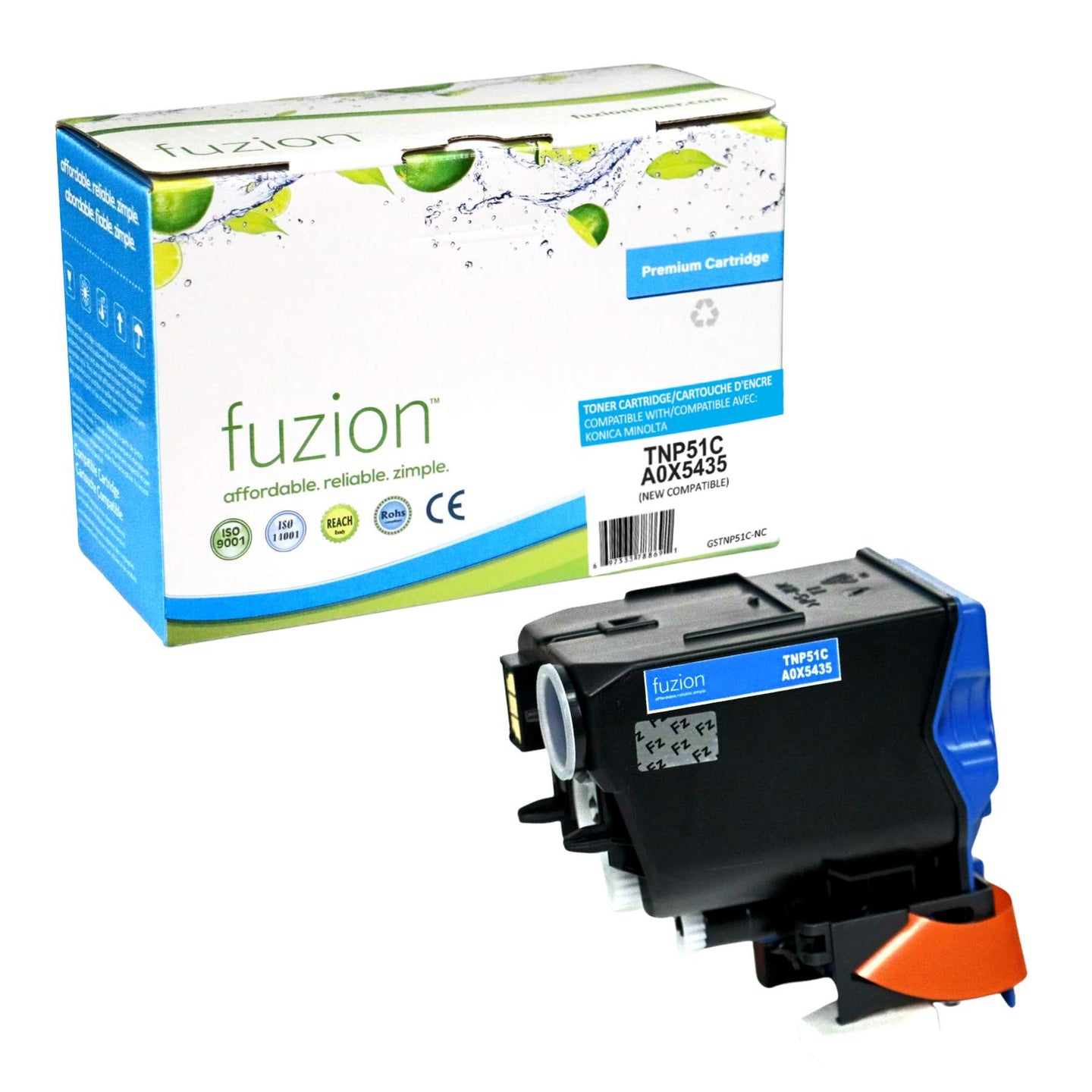 Konica Minolta TNP51C Compatible Toner Cartridge 