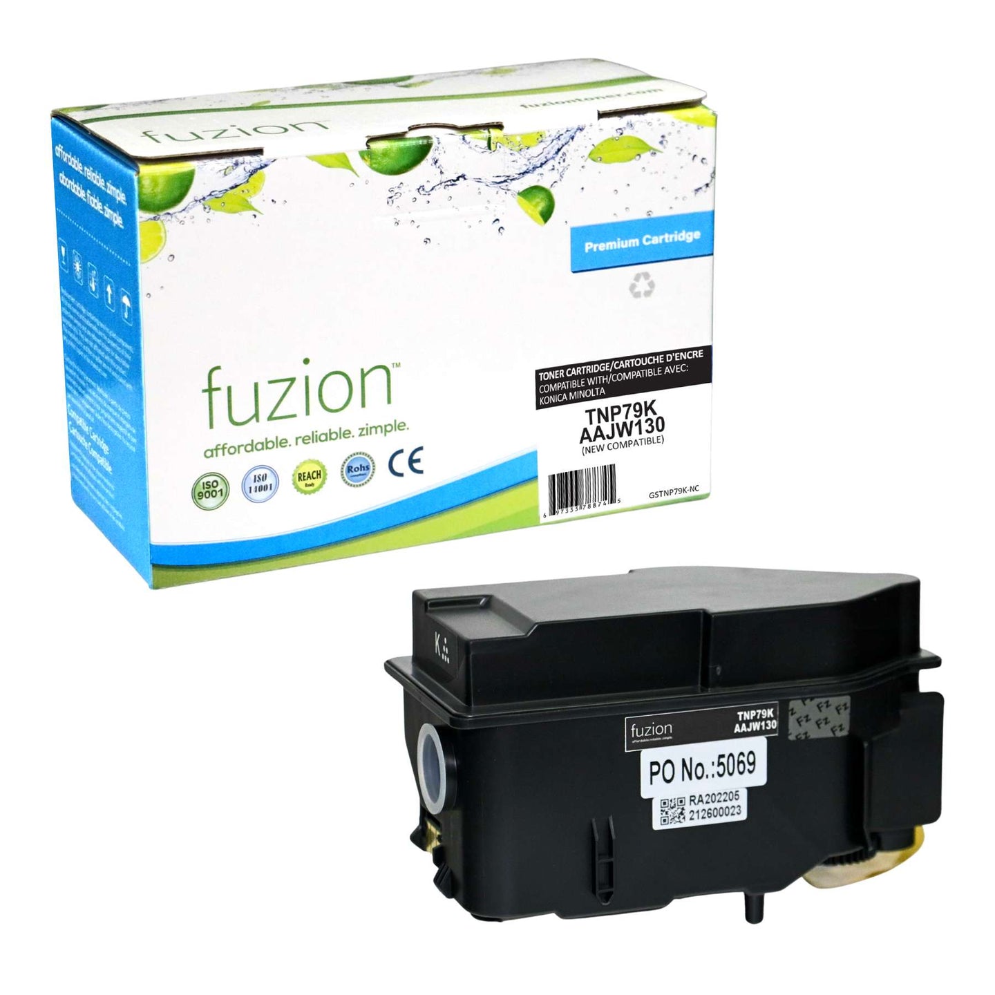 Konica Minolta TNP79K Compatible Toner Cartridge 