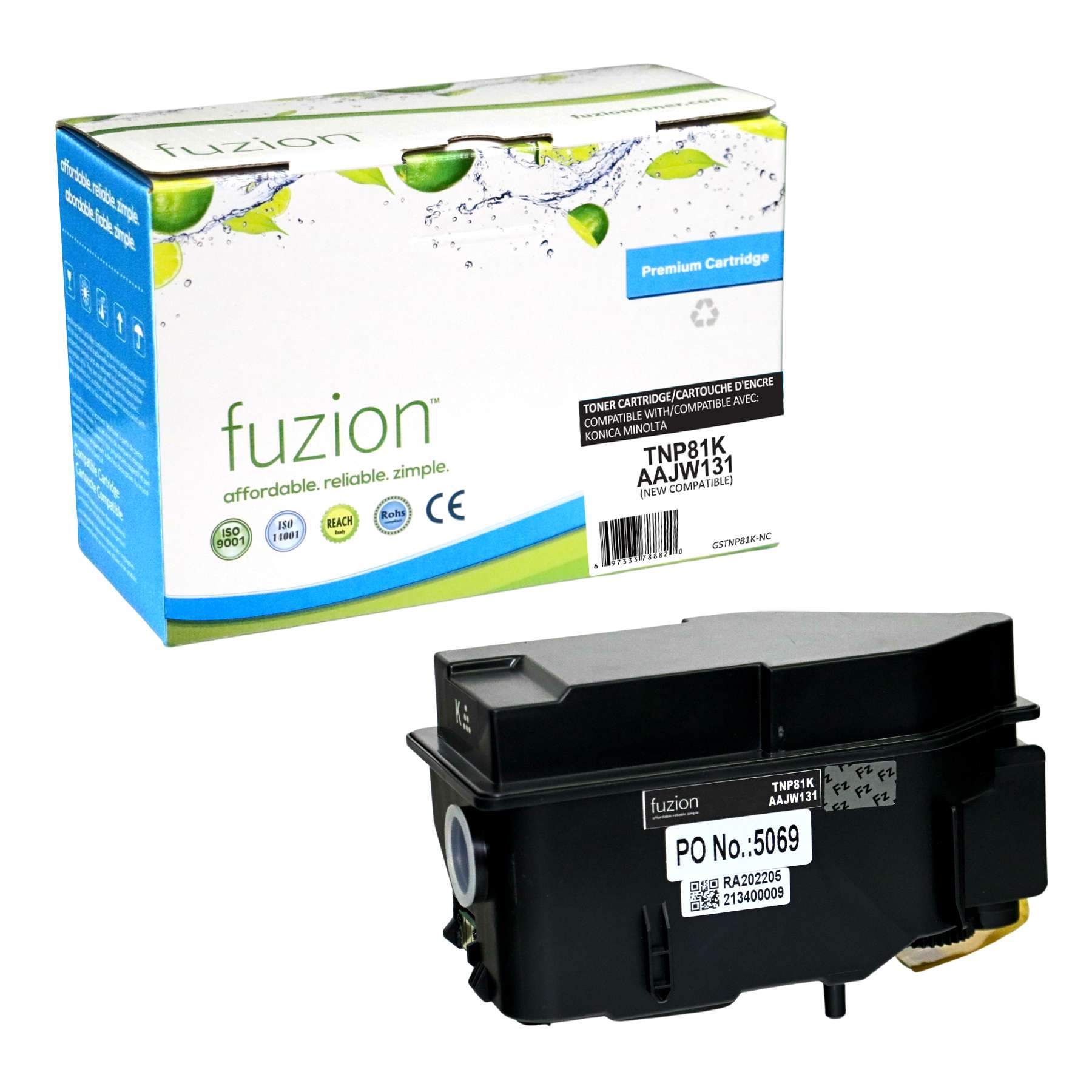 Konica Minolta TNP81K Compatible Toner Cartridge 