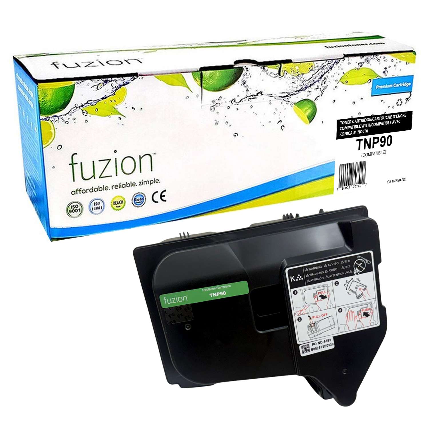 Konica Minolta TNP90 Compatible Toner Cartridge
