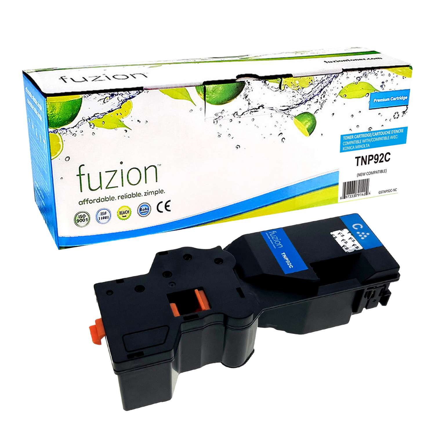 Konica Minolta TNP92C Compatible Toner Cartridge 