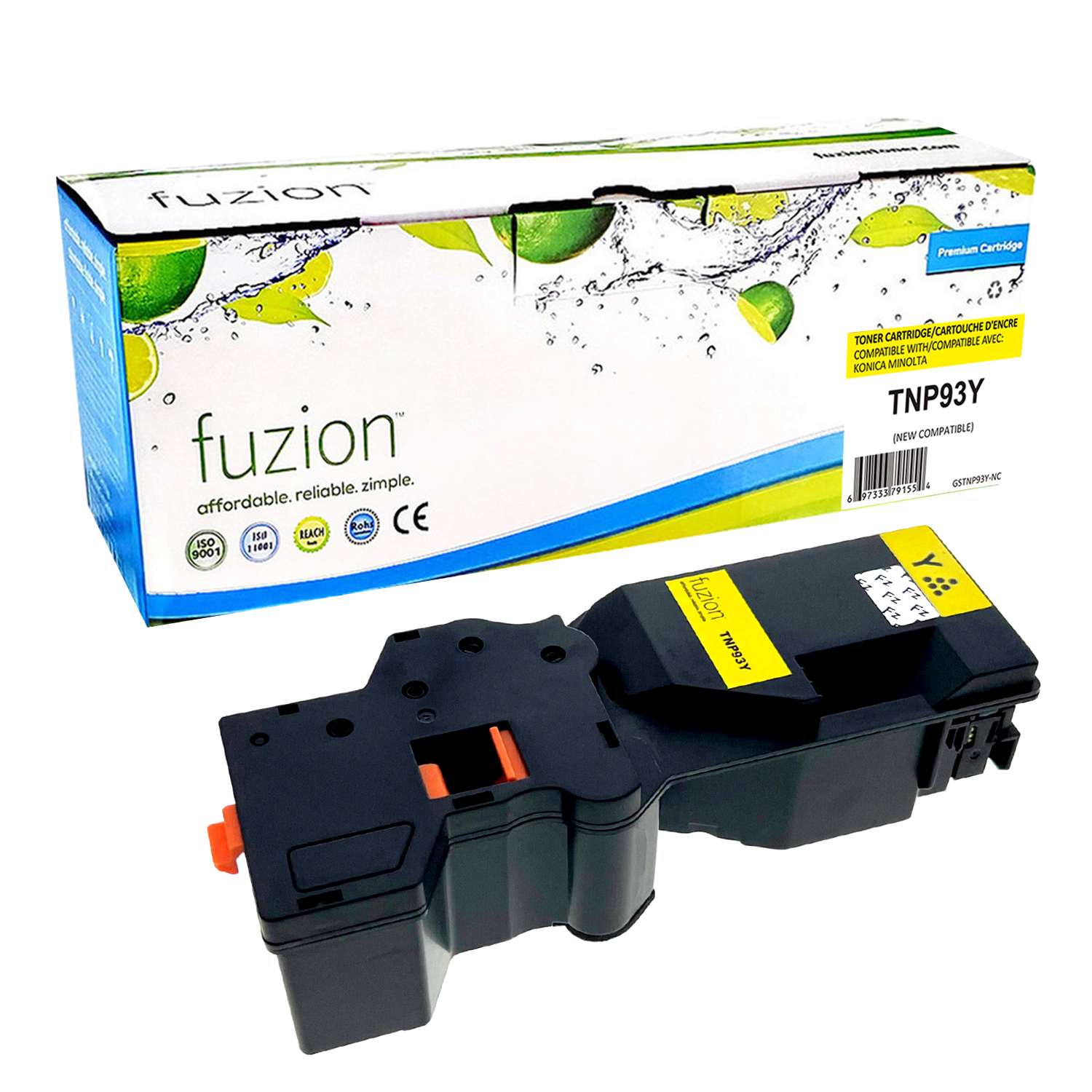 Konica Minolta TNP93Y Compatible Toner Cartridge 