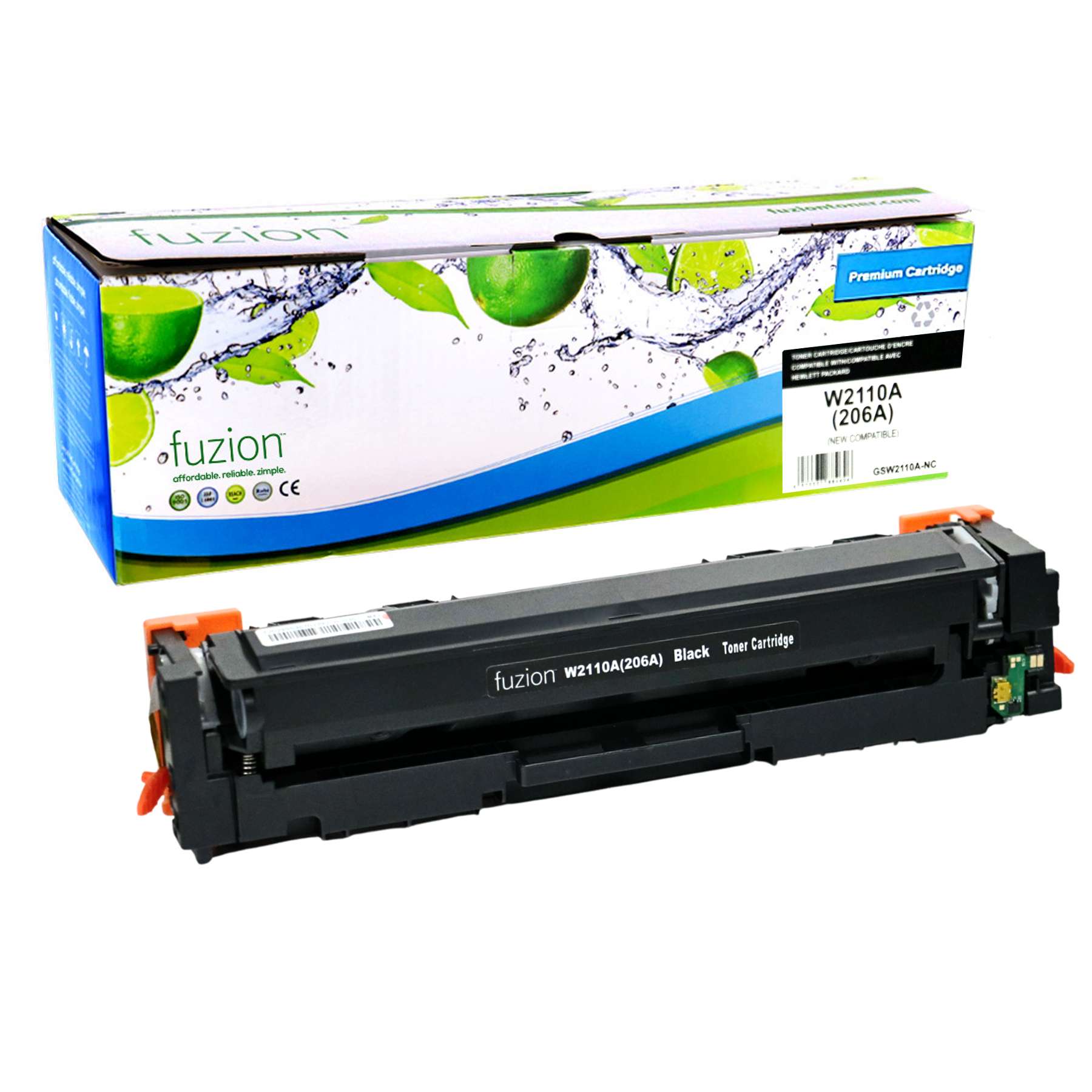 HP W2110A (206A) Compatible Toner Cartridge 