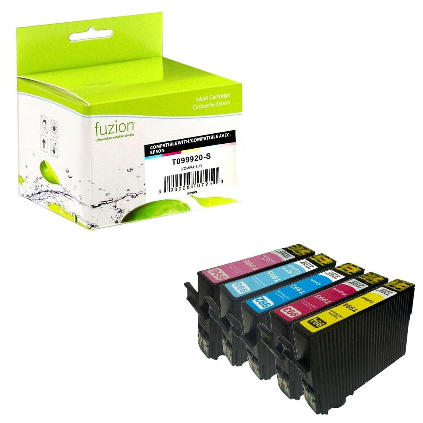 Epson T099920-S Compatible Inket Combo 