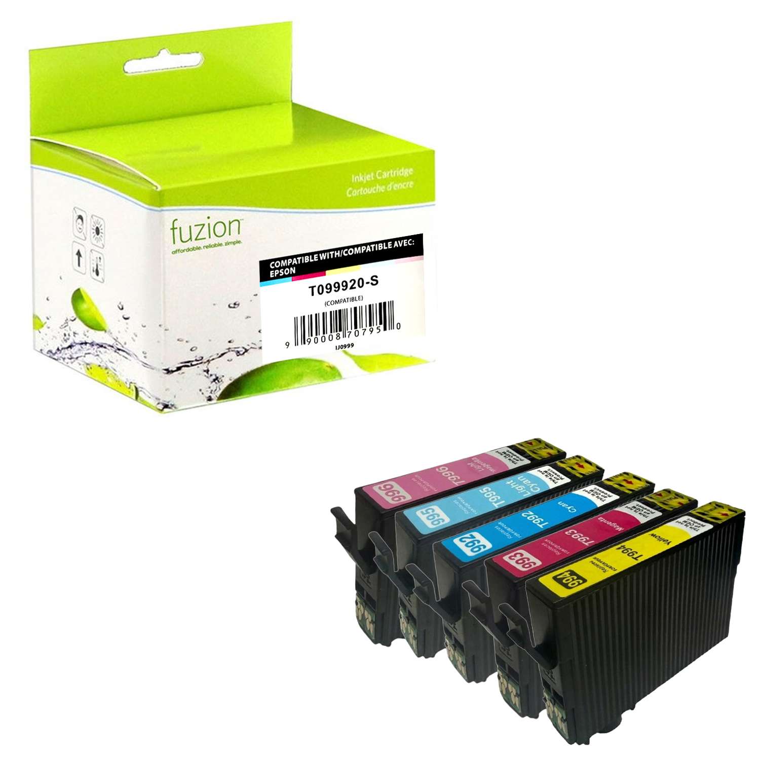 Epson T099920-S Compatible Inket Combo 