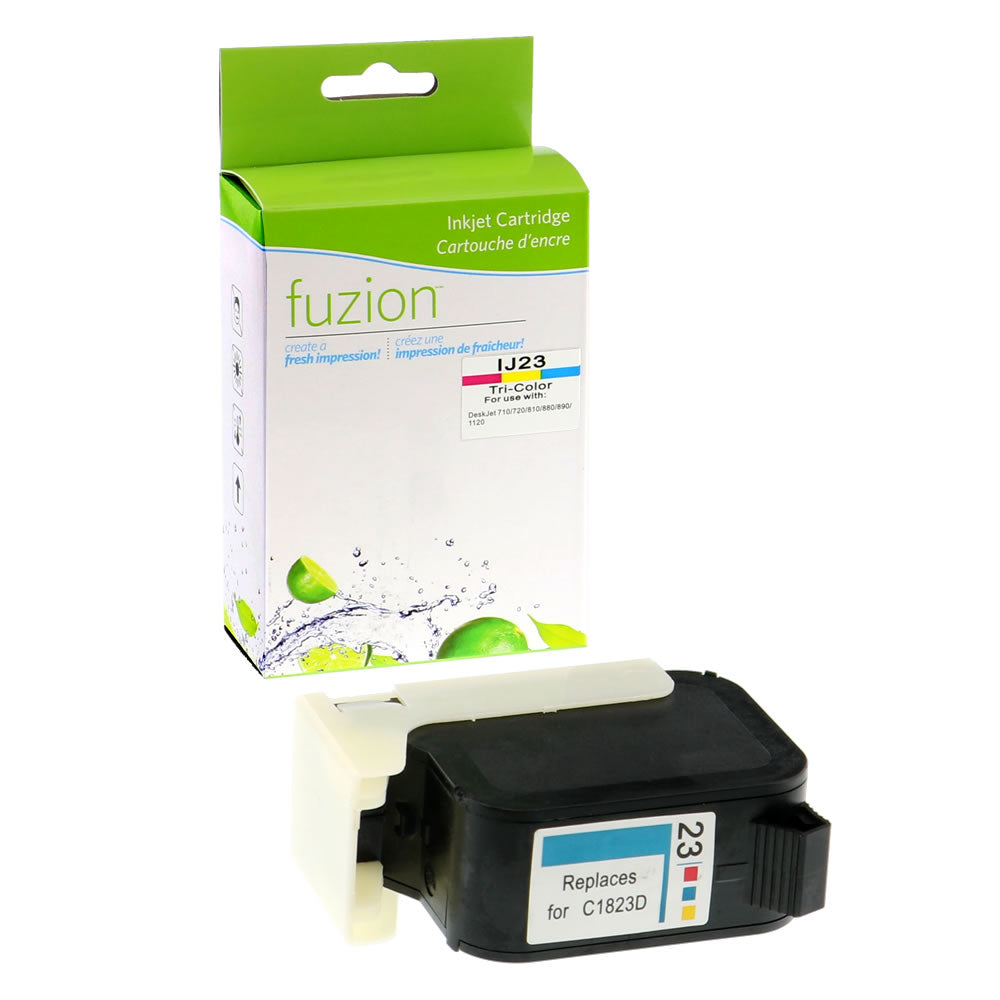 HP #23 Remanufactued Tri-Colour Ink Cartridge