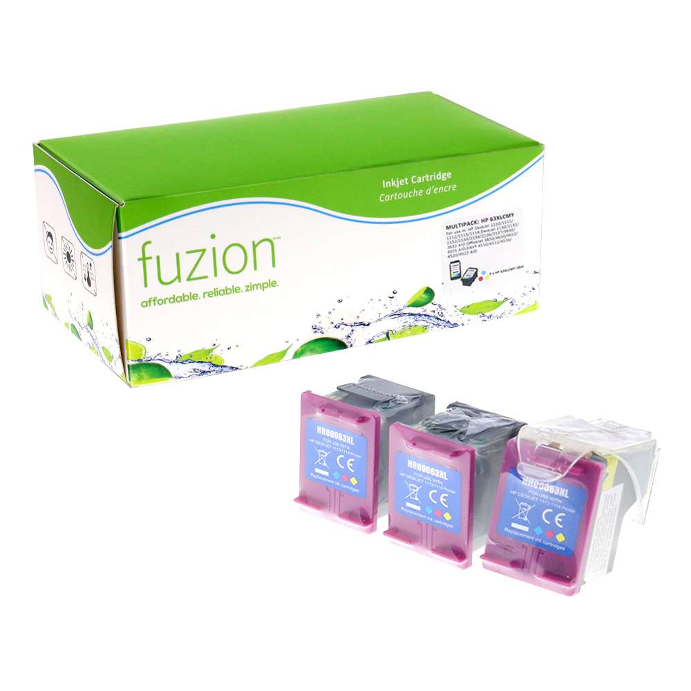 HP #63XL Remanufactured Infinite Ink Kit