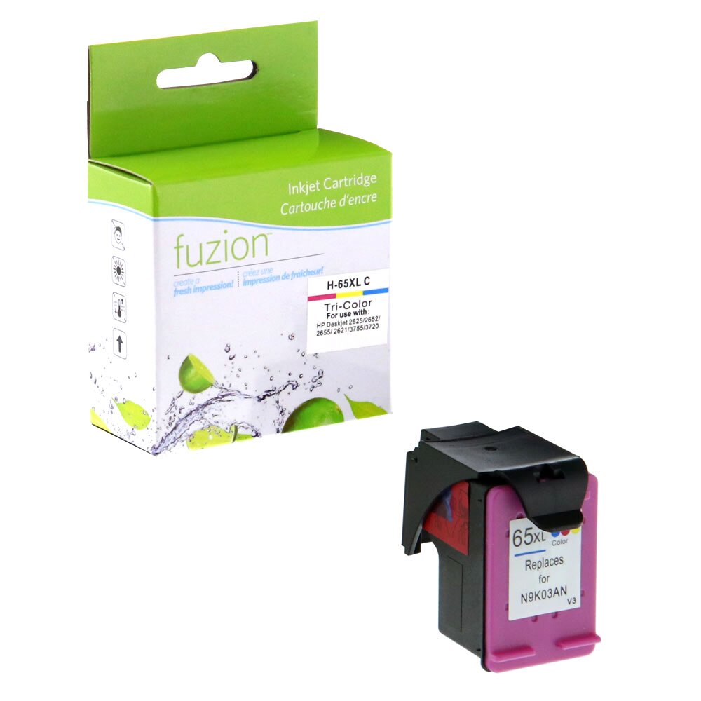 HP #65XL Remanufactured Tri-colour Ink Cartridge